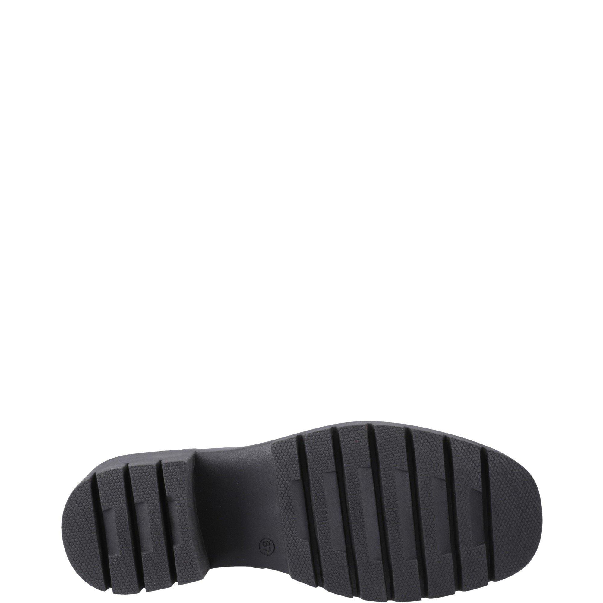 Black - POD - Lillian Heeled Ankle Boot - 4