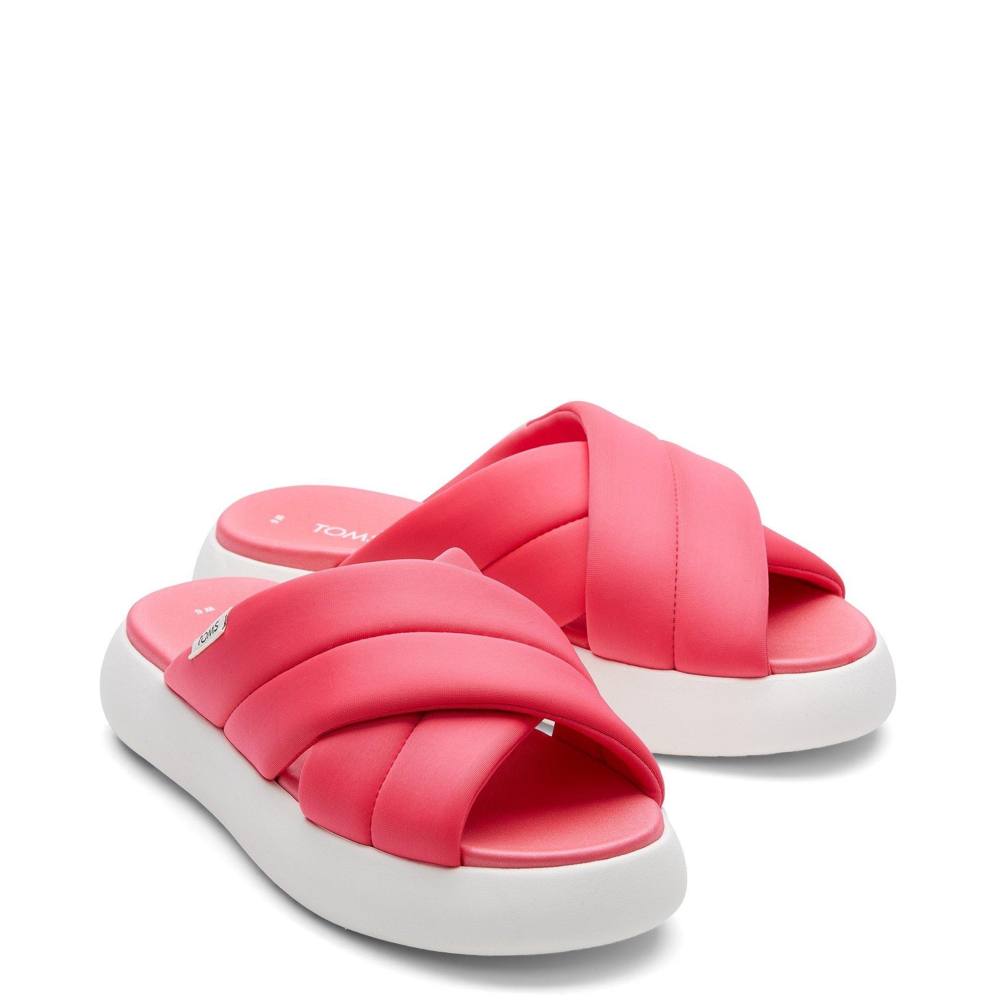 Pink - Toms - Alpargata Mallow Crossover Slide - 2