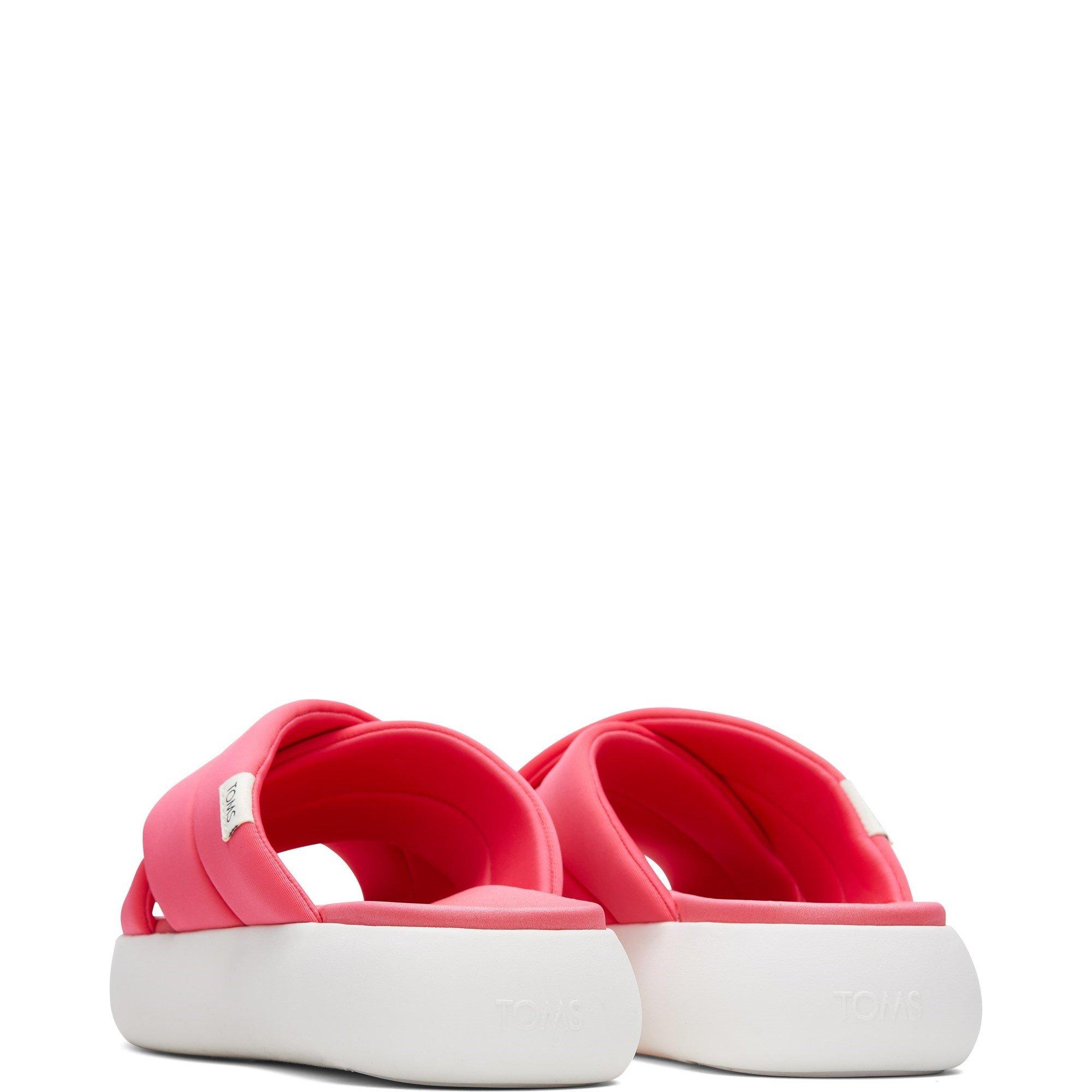 Pink - Toms - Alpargata Mallow Crossover Slide - 3