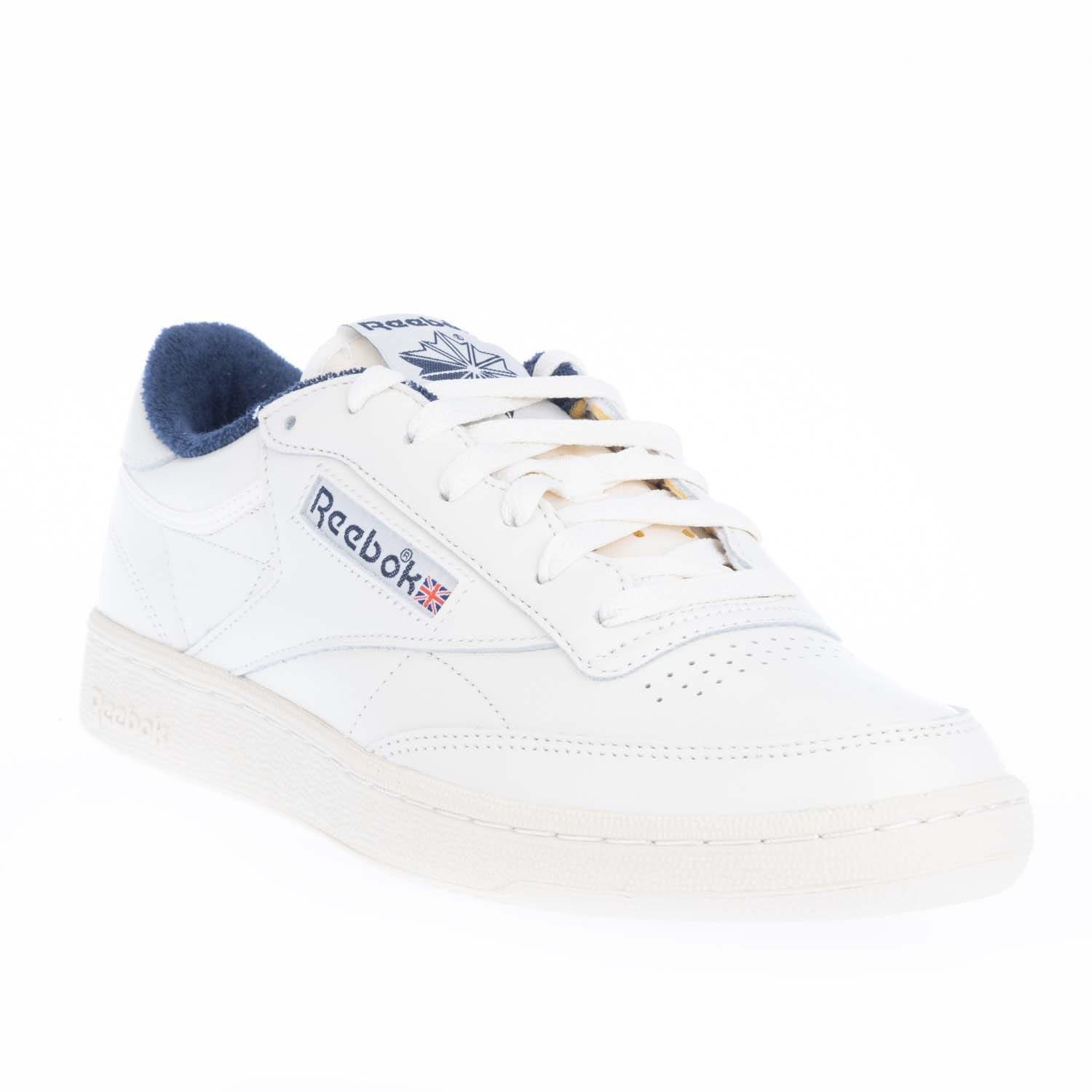 Chalk - Reebok - Unisex Club C 85 Vintage Trainers - 2