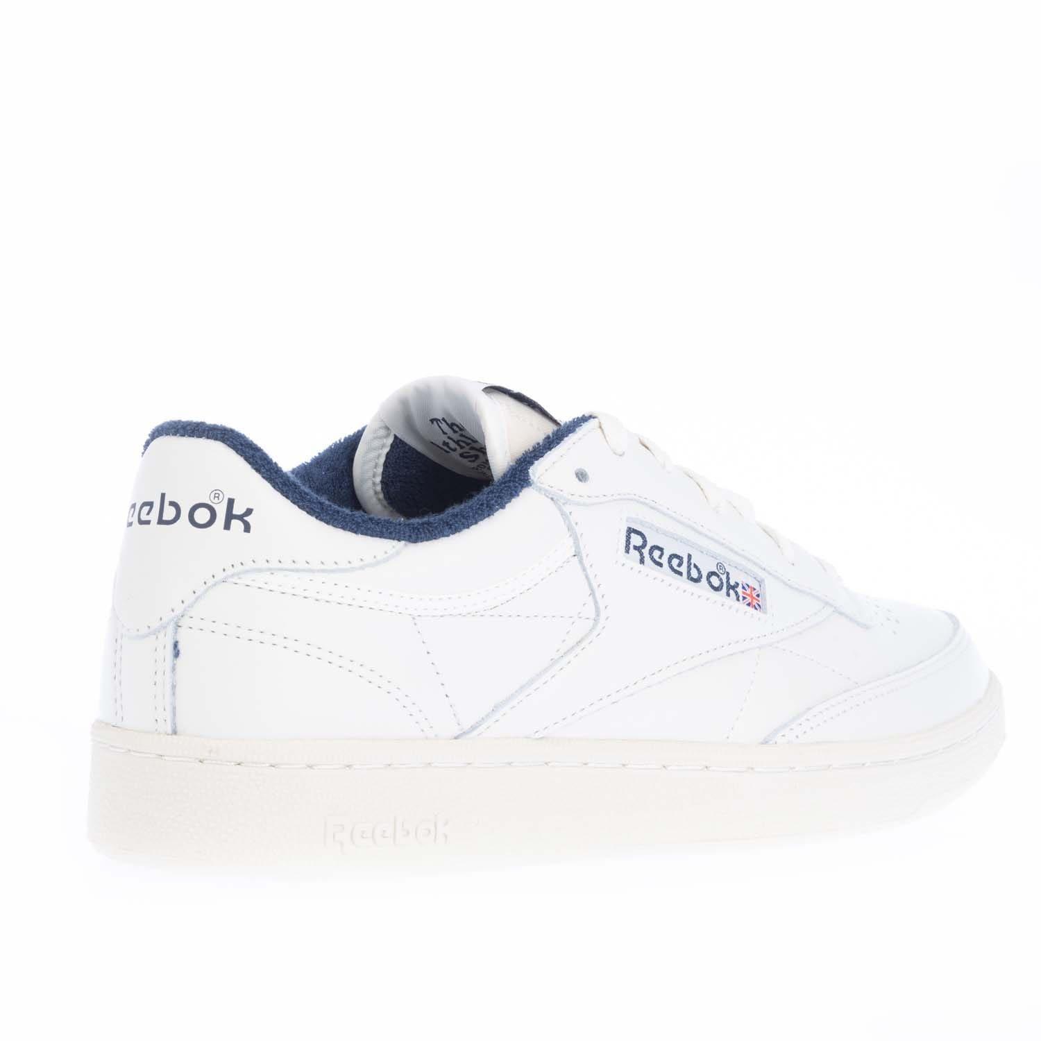 Chalk - Reebok - Unisex Club C 85 Vintage Trainers - 3