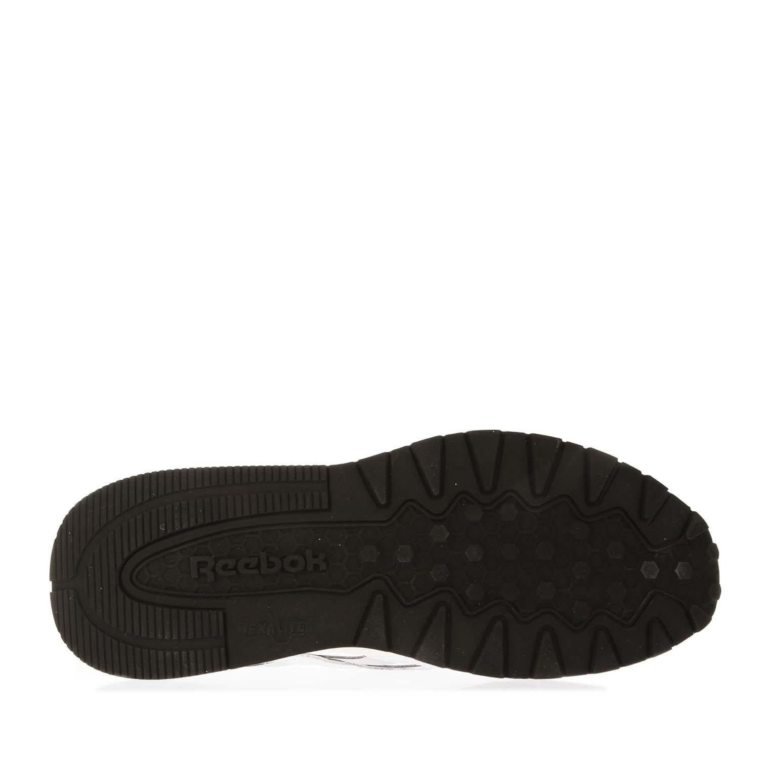 White Grey - Reebok - Classic Leather Hexalite Trainers - 4