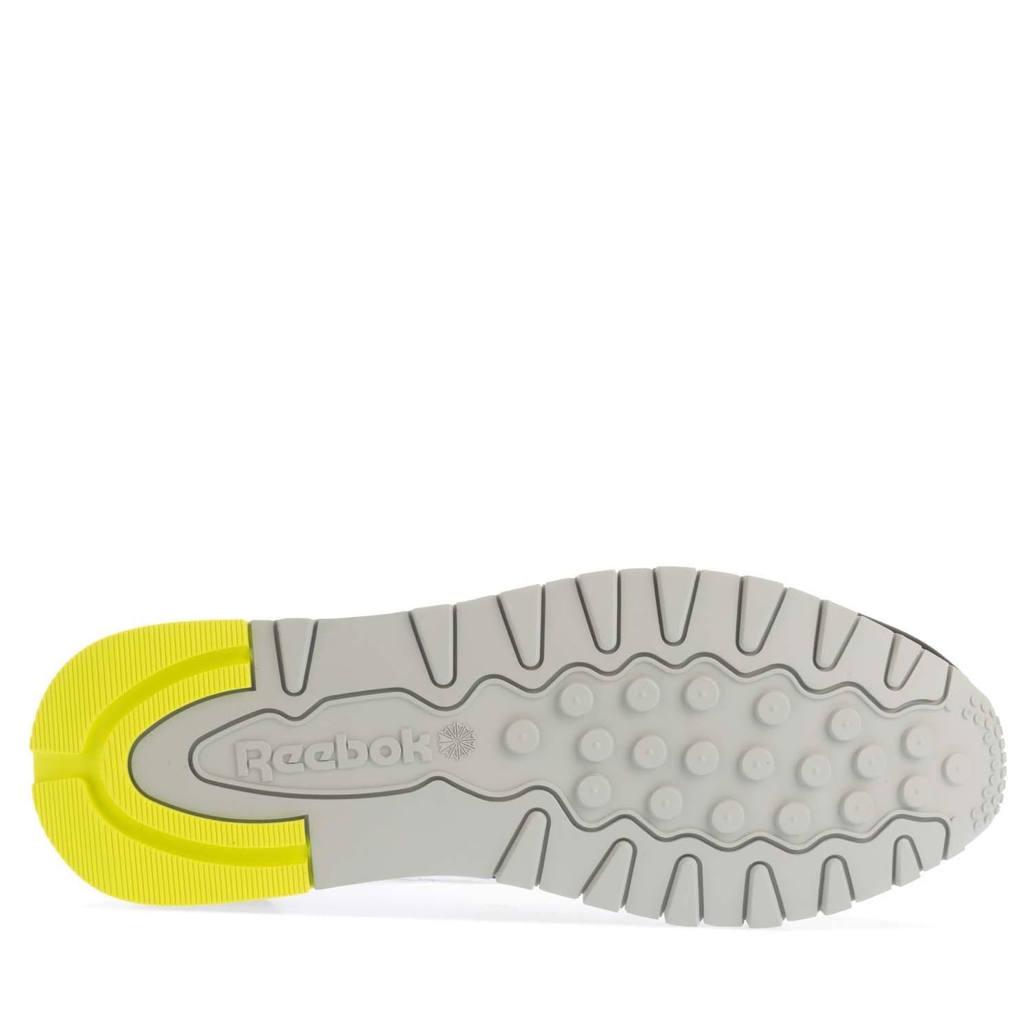 White Black - Reebok - Classic Leather Shoes - 4