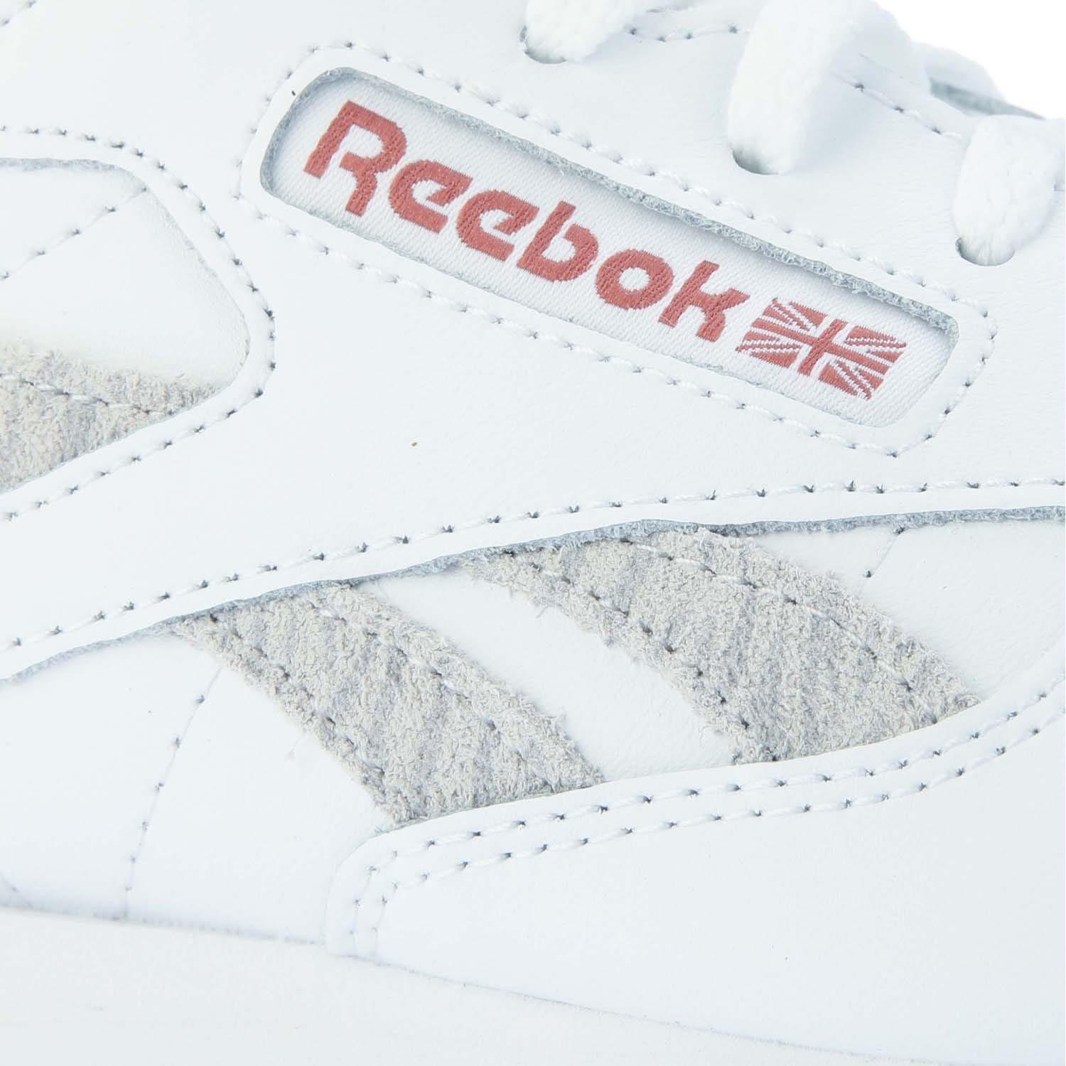 White - Reebok - Classic Leather Trainers - 5