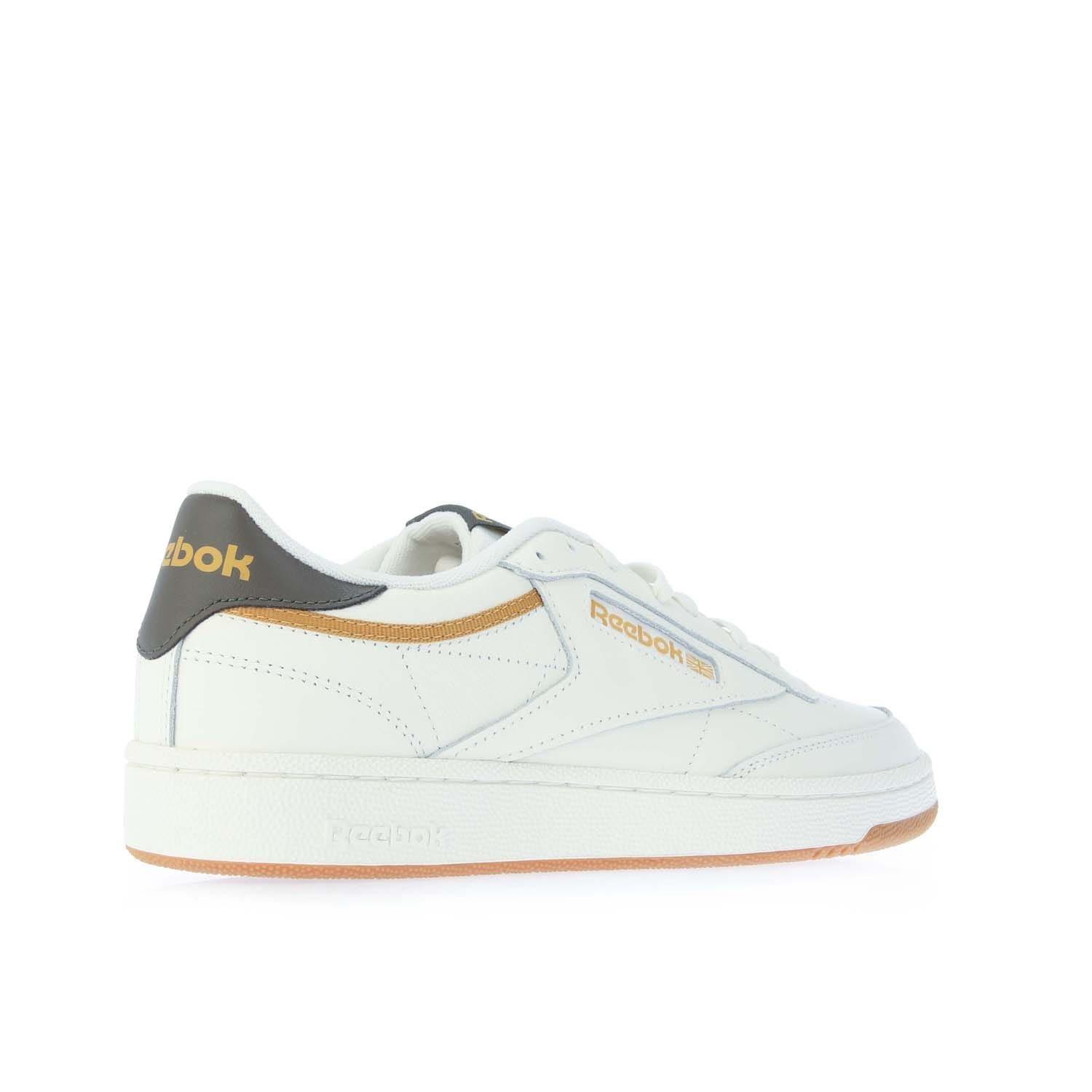 Chalk - Reebok - Club C 85 Trainers - 3