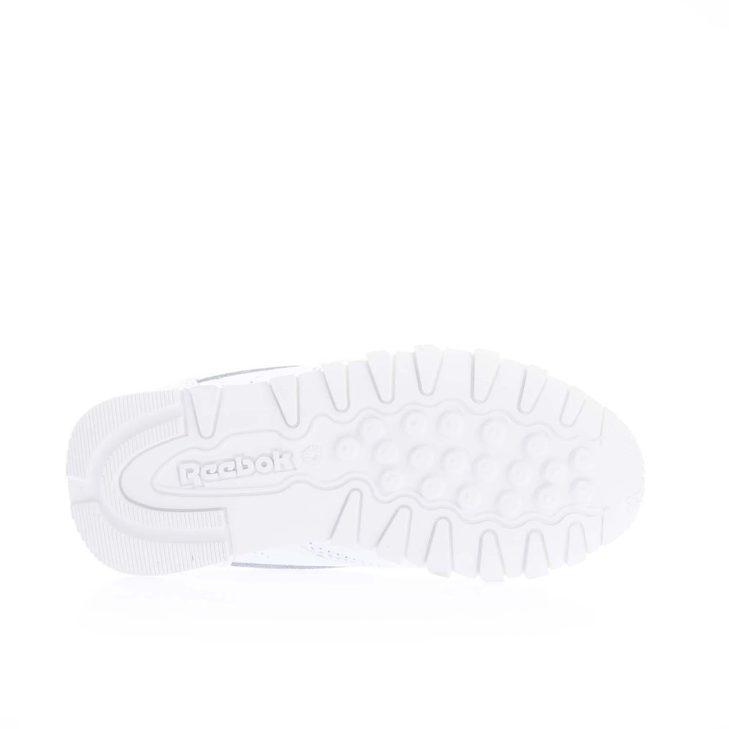 White - Reebok - Classic Leather Trainers - 4