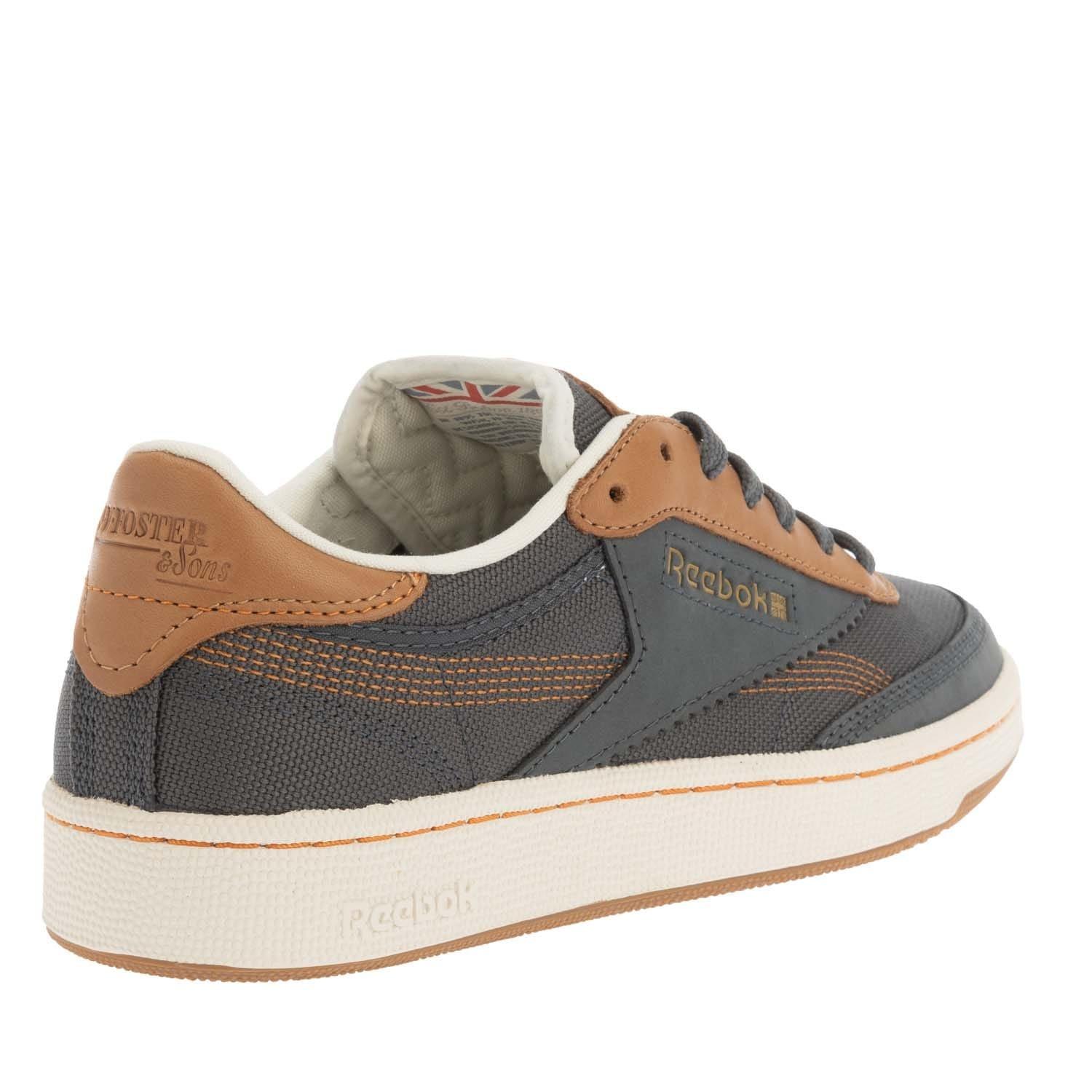 Grey - Reebok - Club C 85 Vintage Shoes - 3