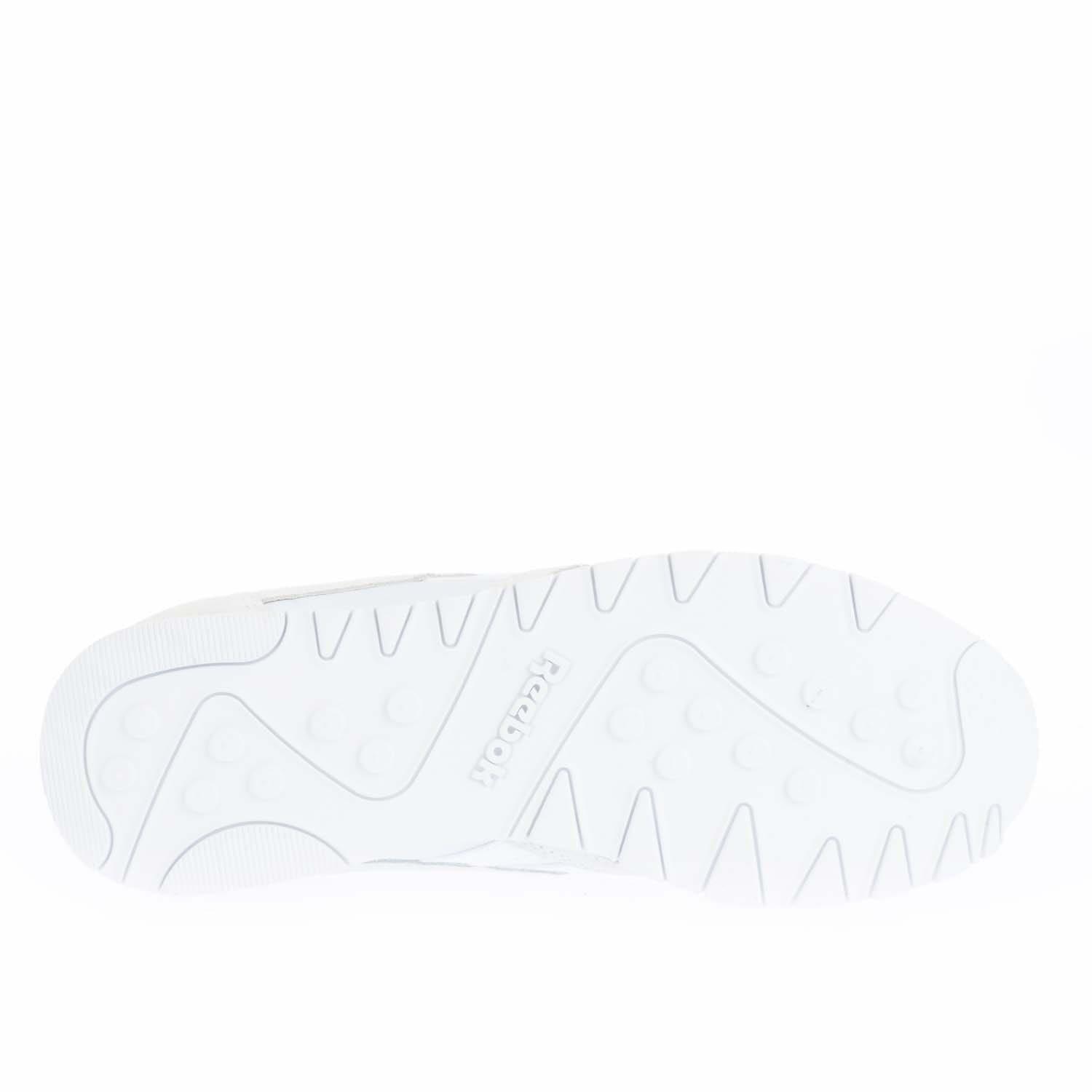 White - Reebok - Classic Nylon Trainers - 4