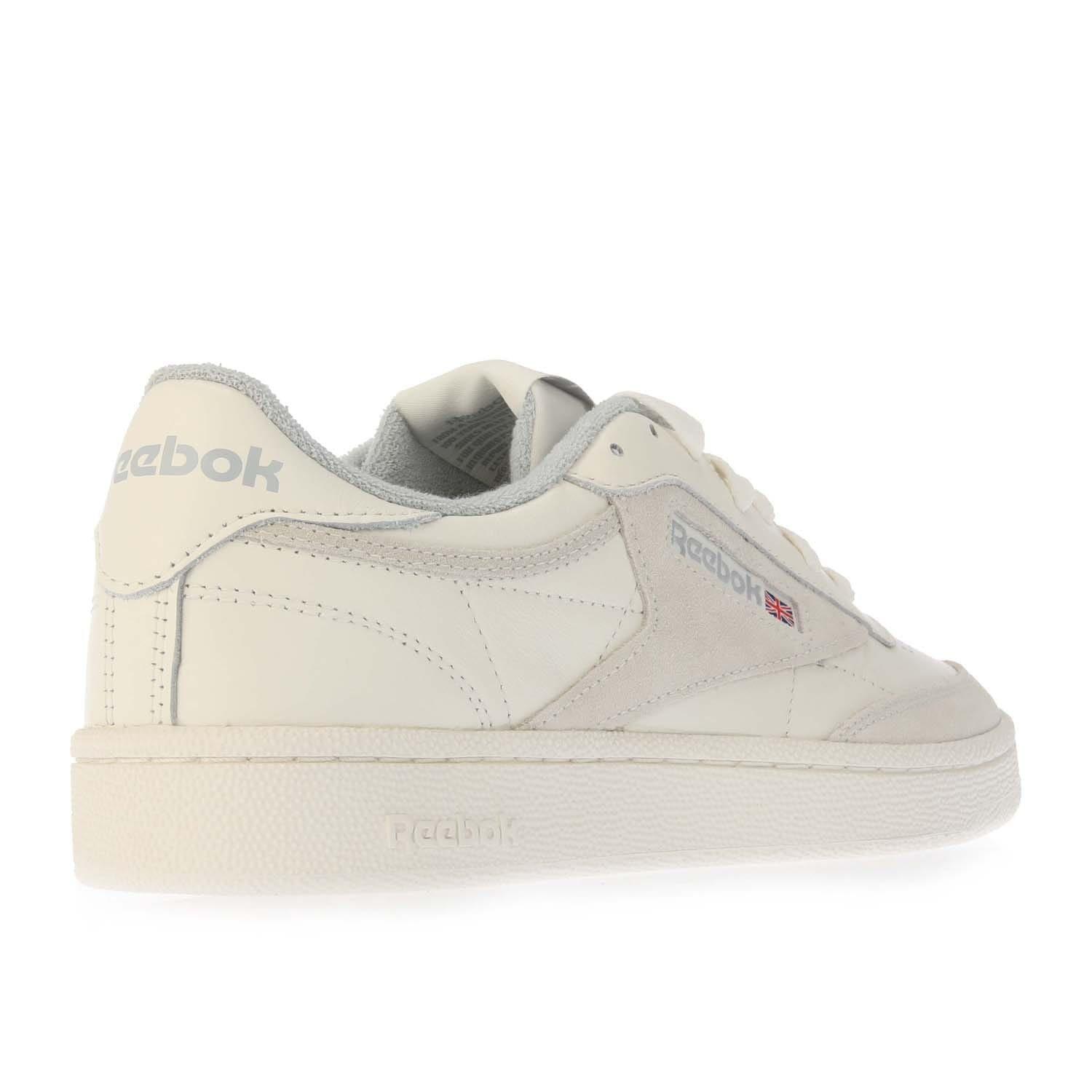 Chalk - Reebok - Club C 85 Trainers - 3