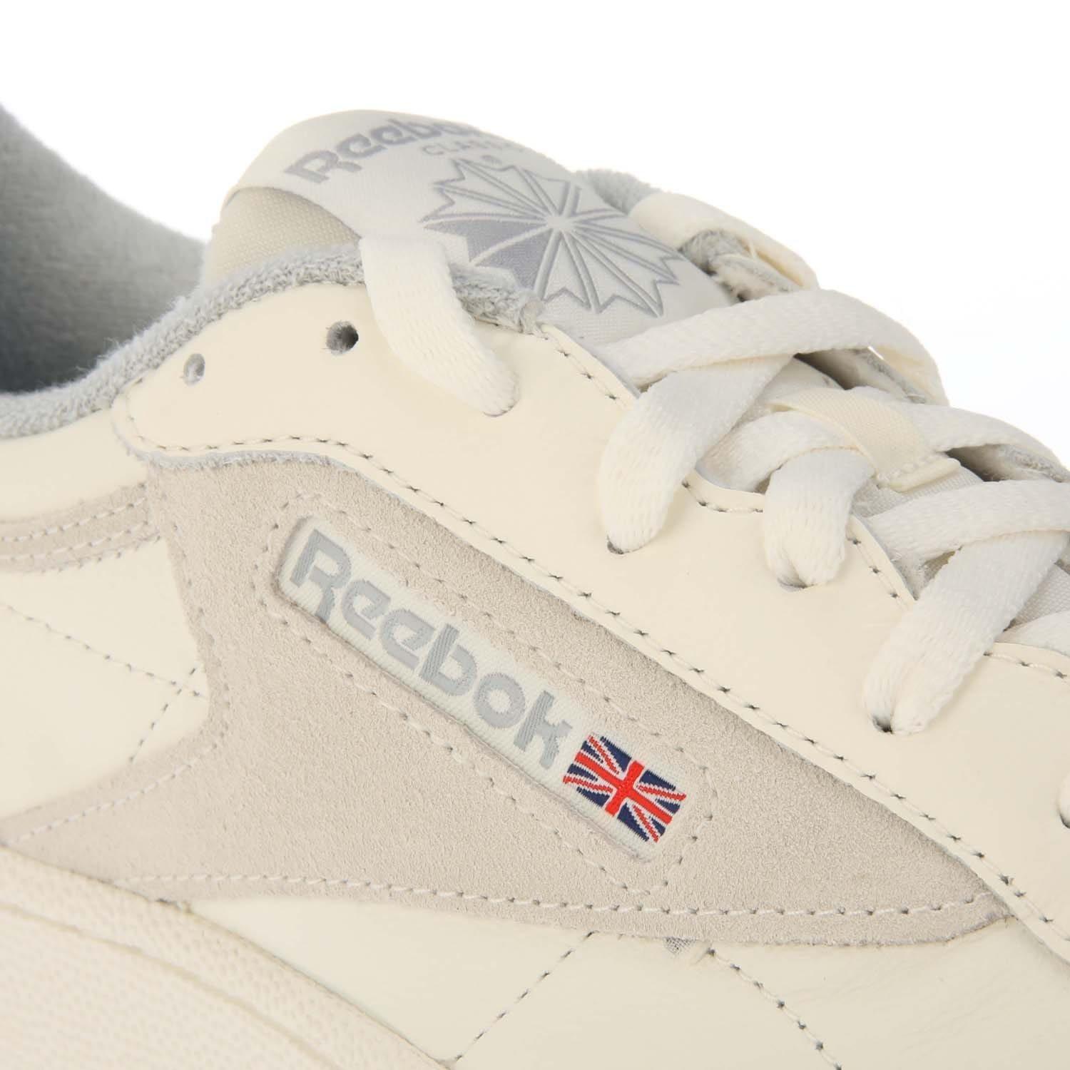 Chalk - Reebok - Club C 85 Trainers - 5