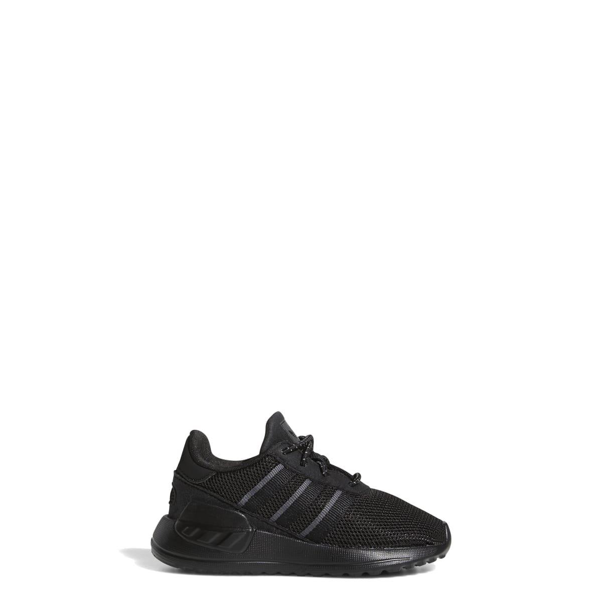 Black Grey - adidas Originals - LA Trainer Lite Trainers - 2