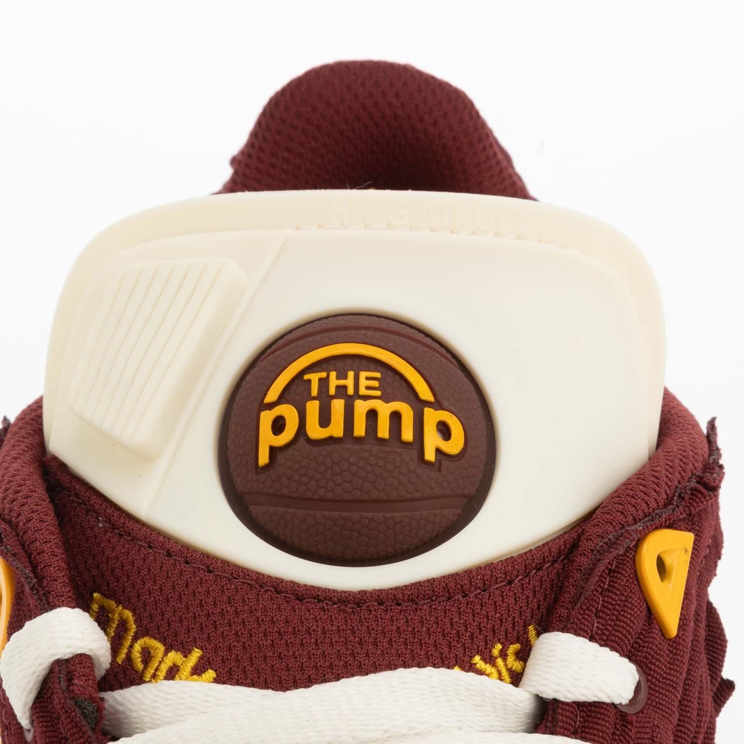 Burgundy - Reebok - Classic Leather Pump Shoes - 6