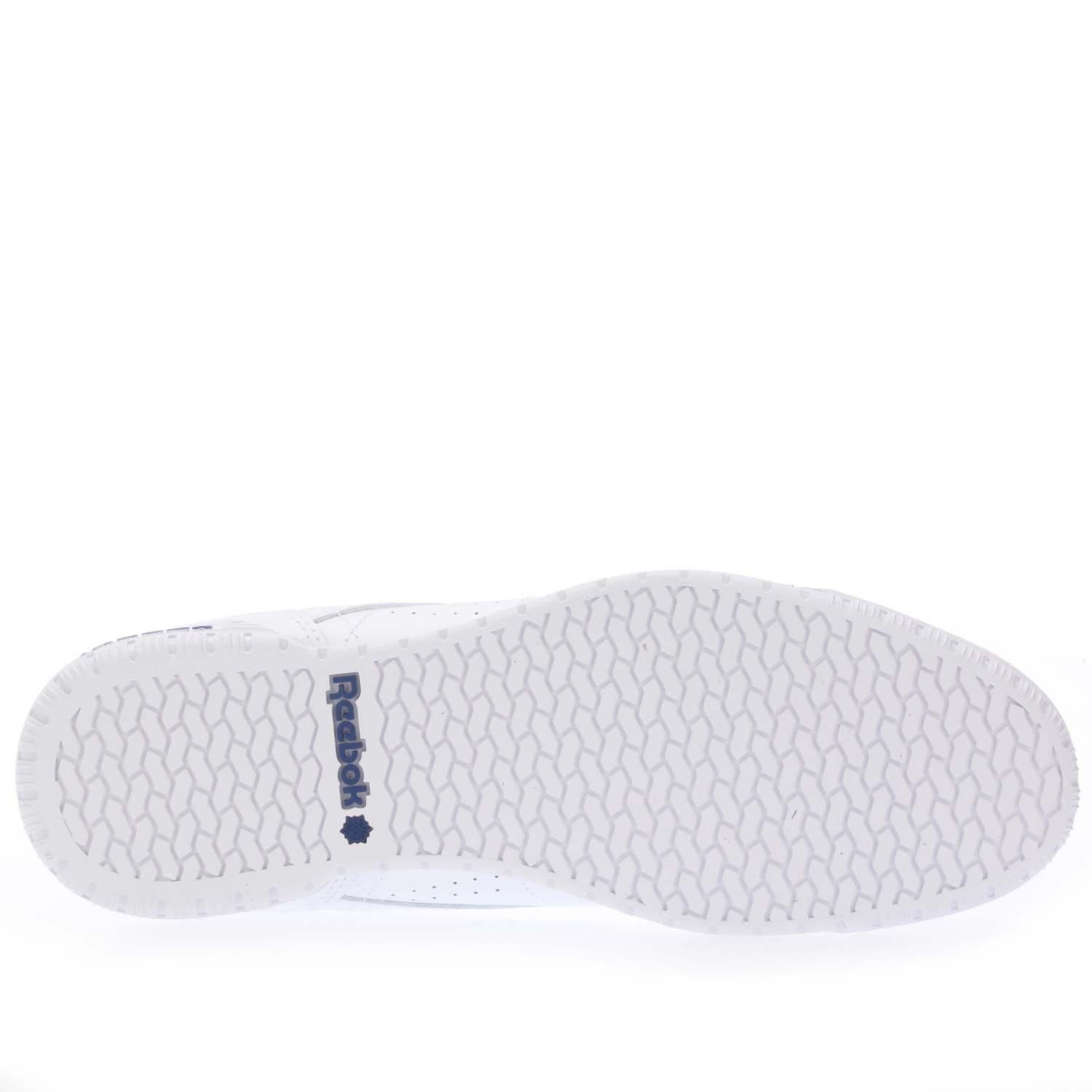 White - Reebok - Ex-O-Fit Lo Clean Logo Intense Trainers - 4