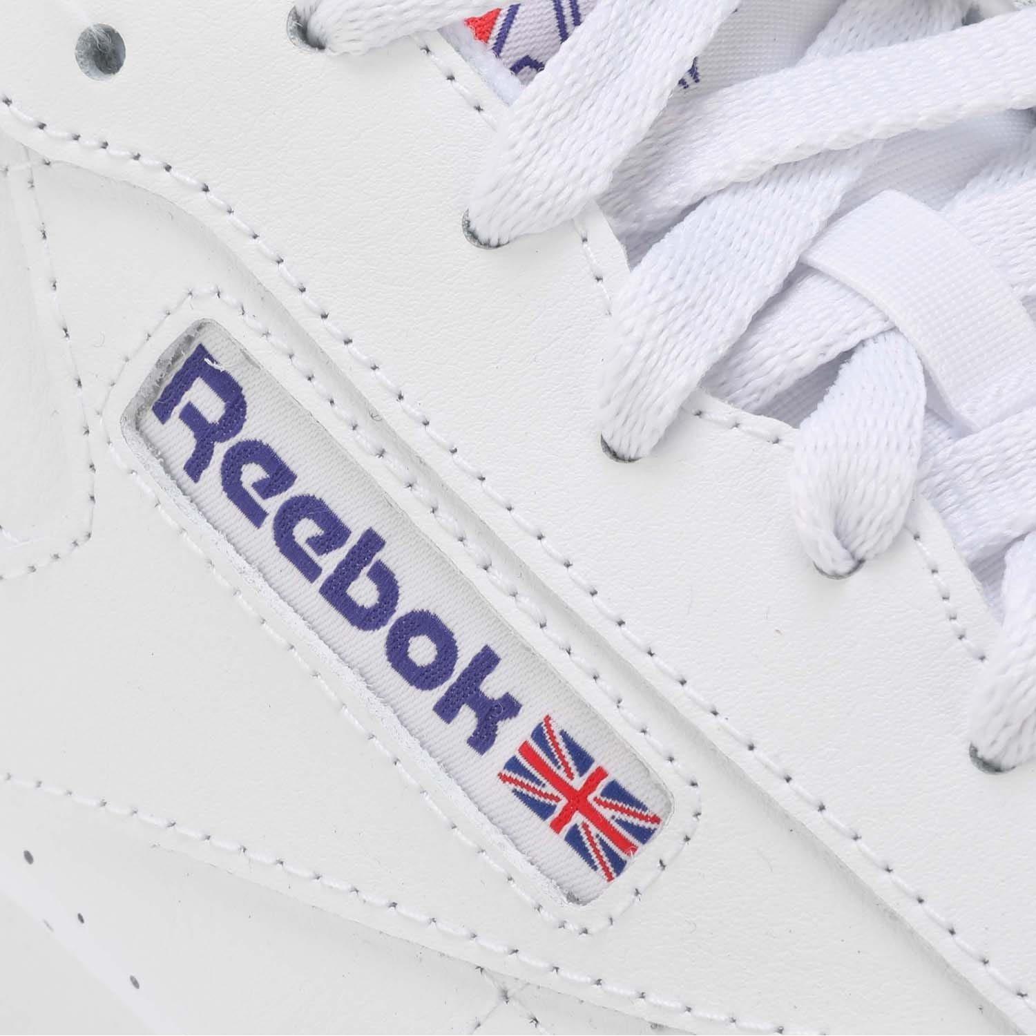 White - Reebok - Ex-O-Fit Lo Clean Logo Intense Trainers - 5