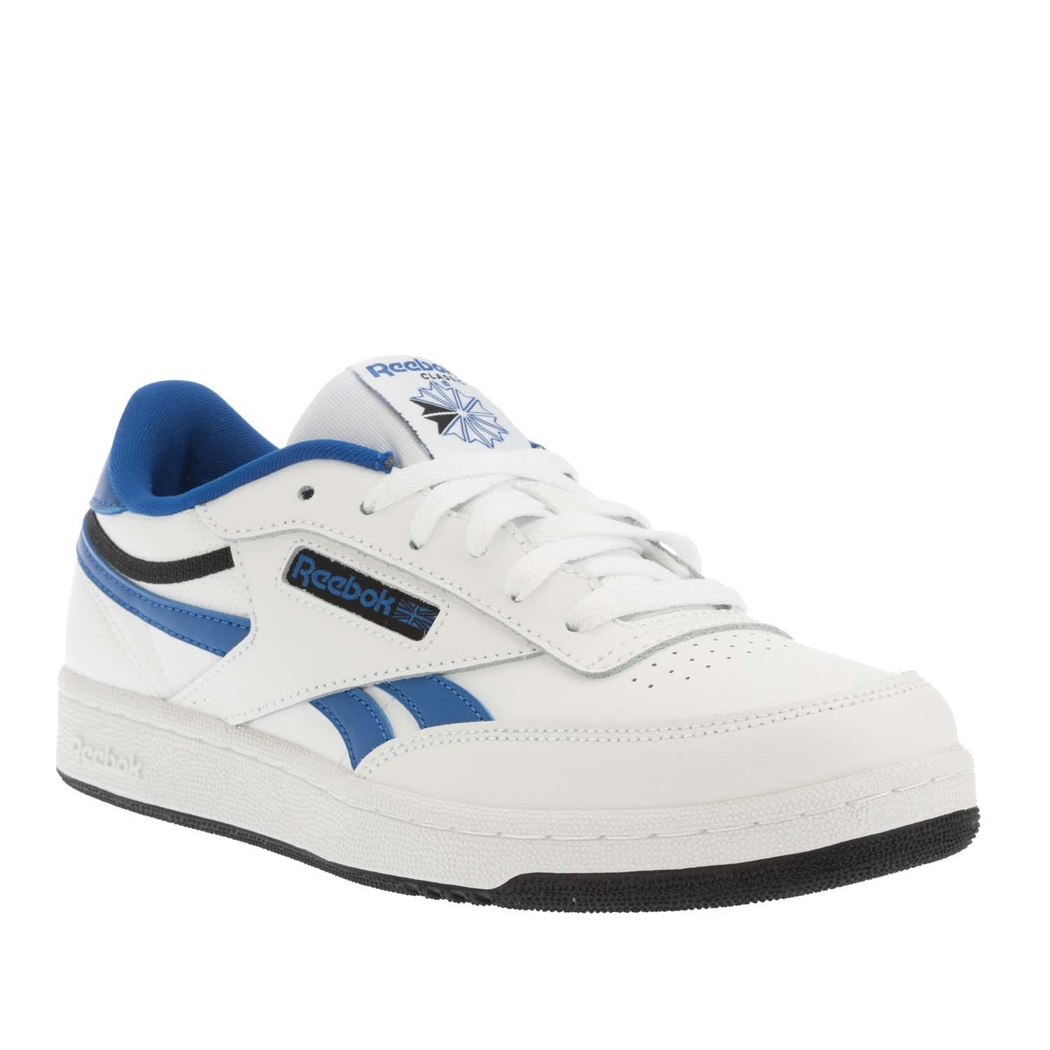 White Blue Blac - Reebok - Club C Revenge Trainers - 2