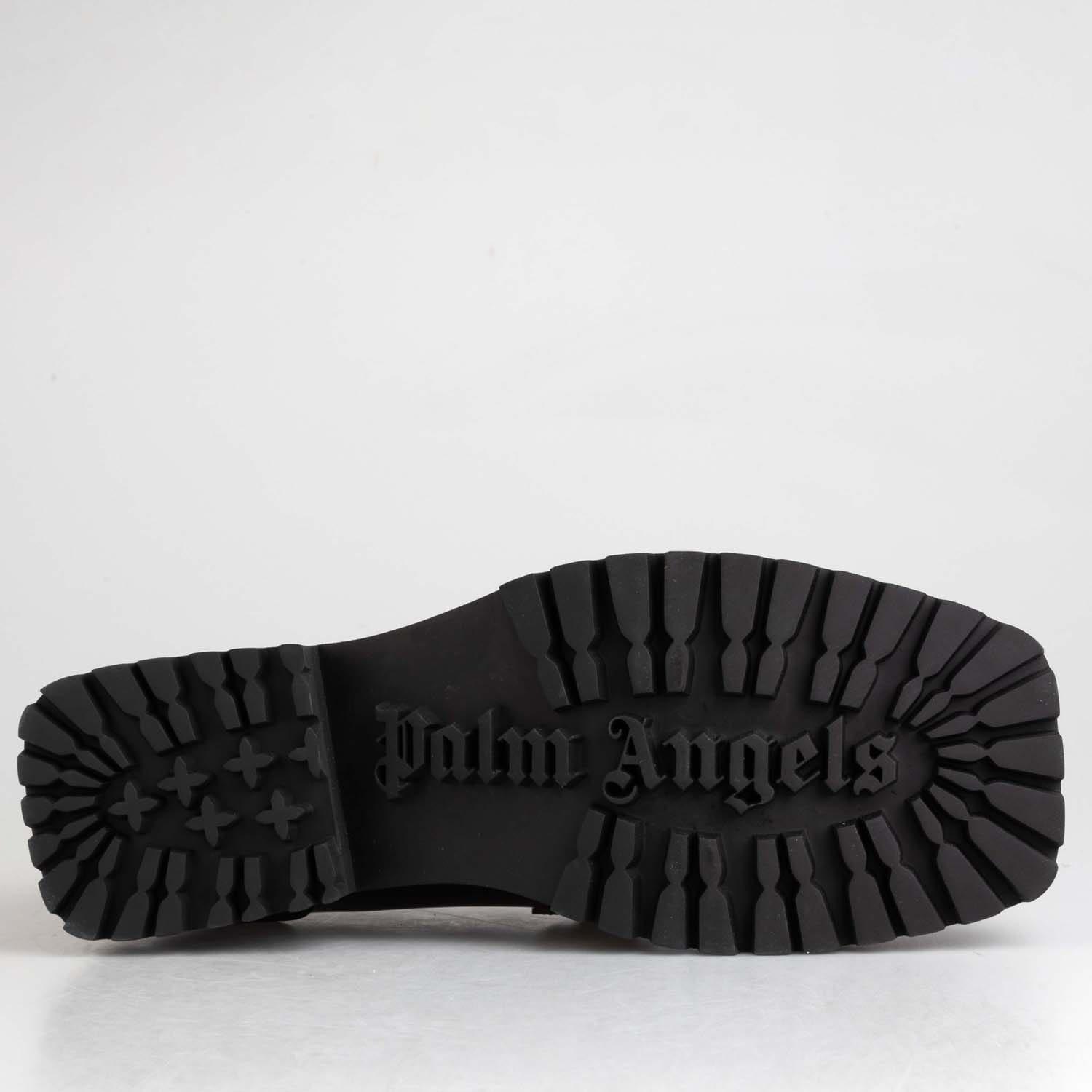 Black - Palm Angels - Combat Sole Loafers - 4