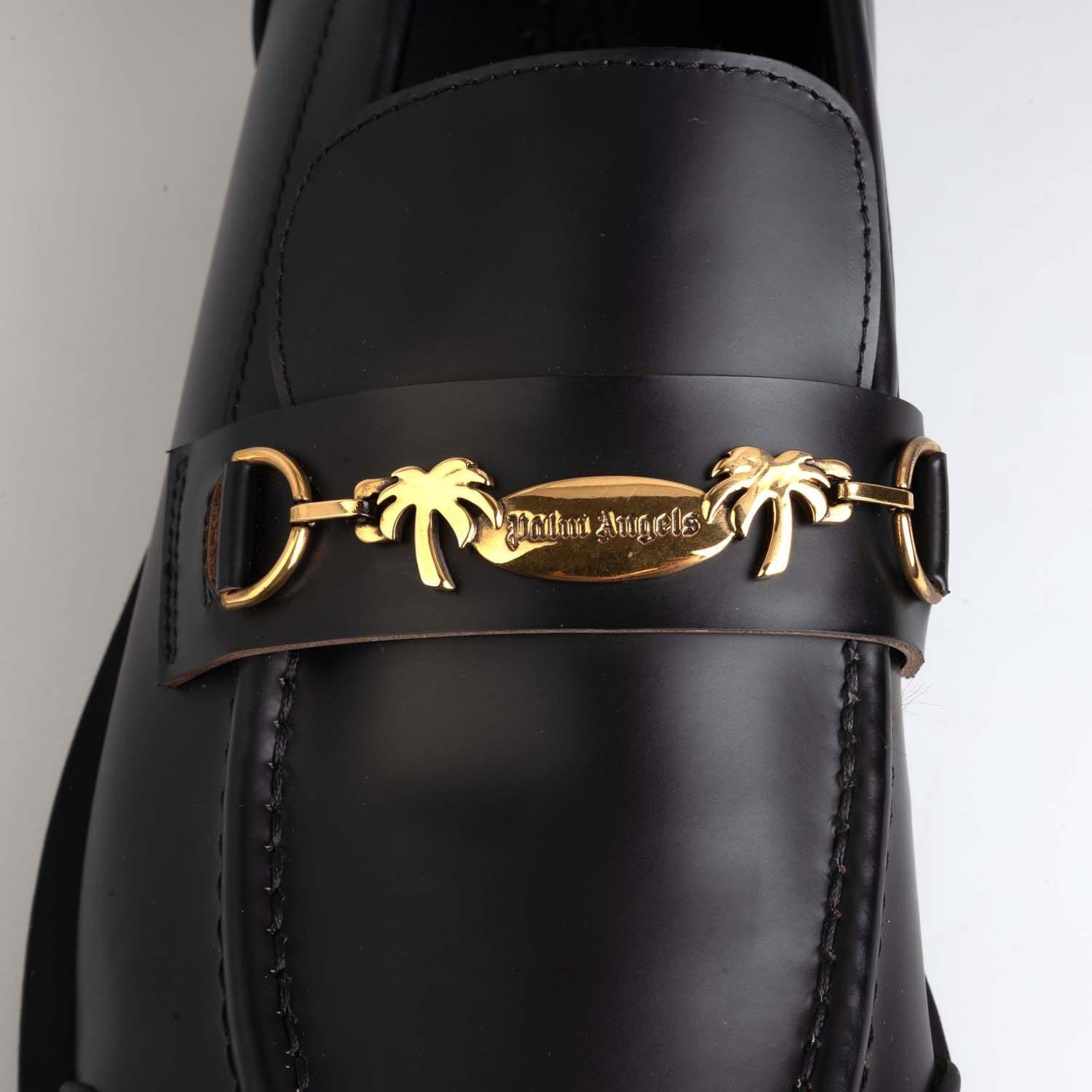 Black - Palm Angels - Combat Sole Loafers - 5