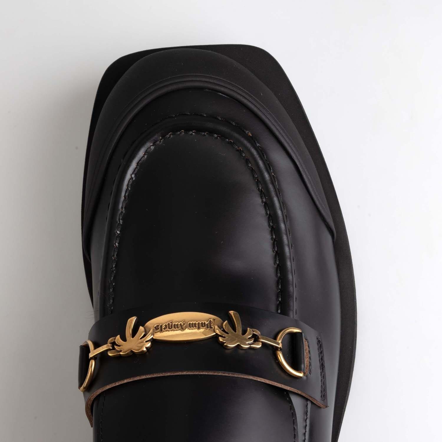 Black - Palm Angels - Combat Sole Loafers - 6