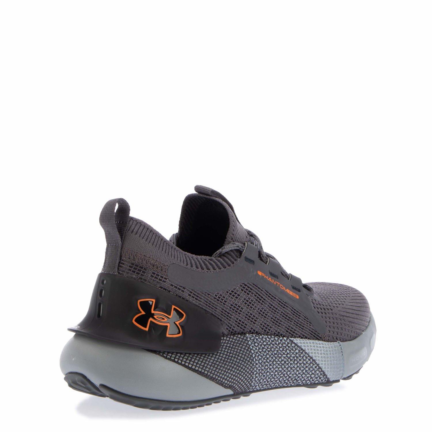 Grey - Under Armour - Hovr Phantom 3 Running Shoes - 3