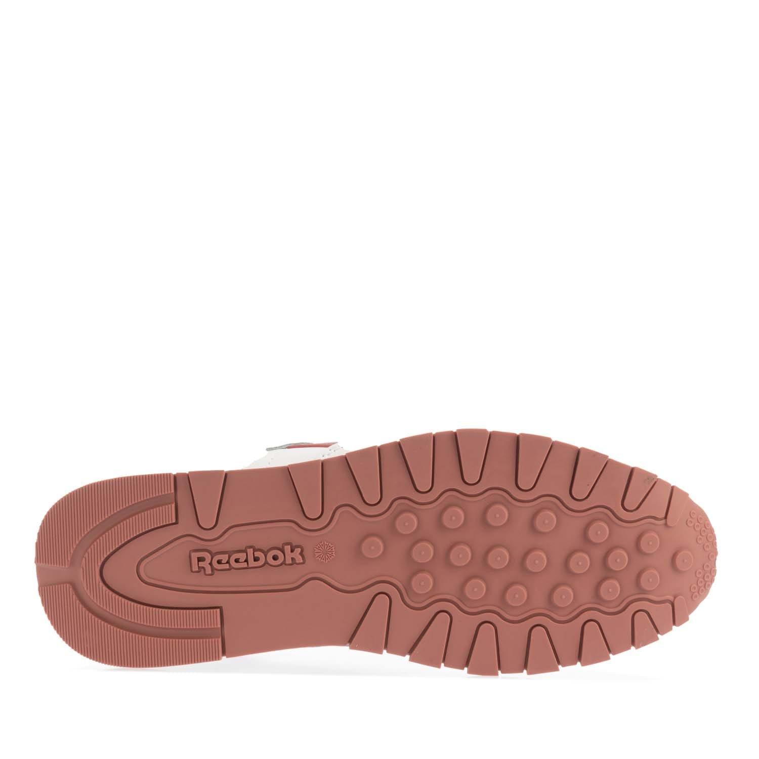 White Pink - Reebok - Classic Leather Shoes - 4