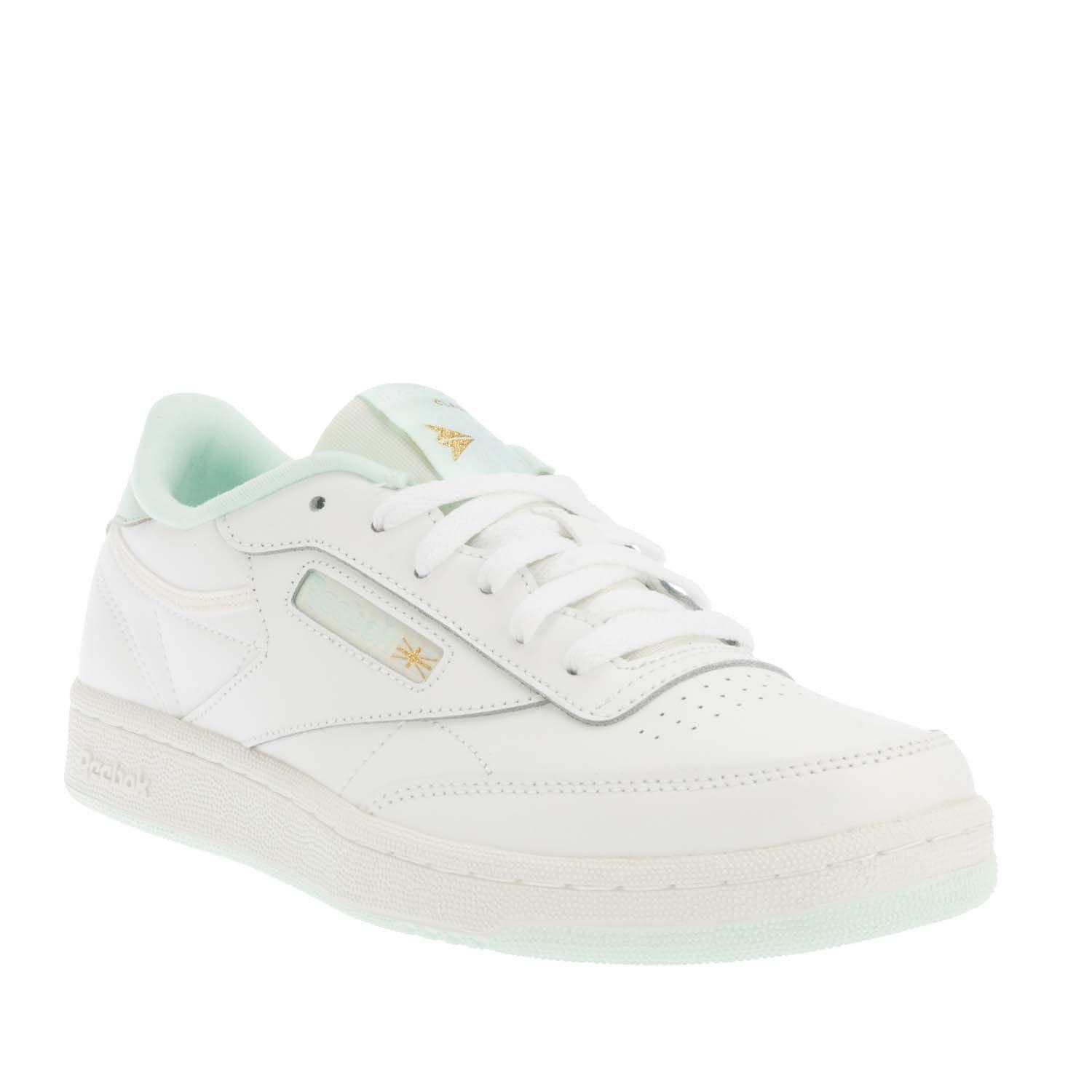 White - Reebok - Club C Trainers - 2