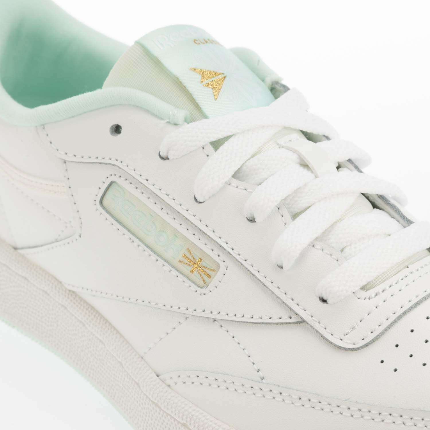 White - Reebok - Club C Trainers - 5