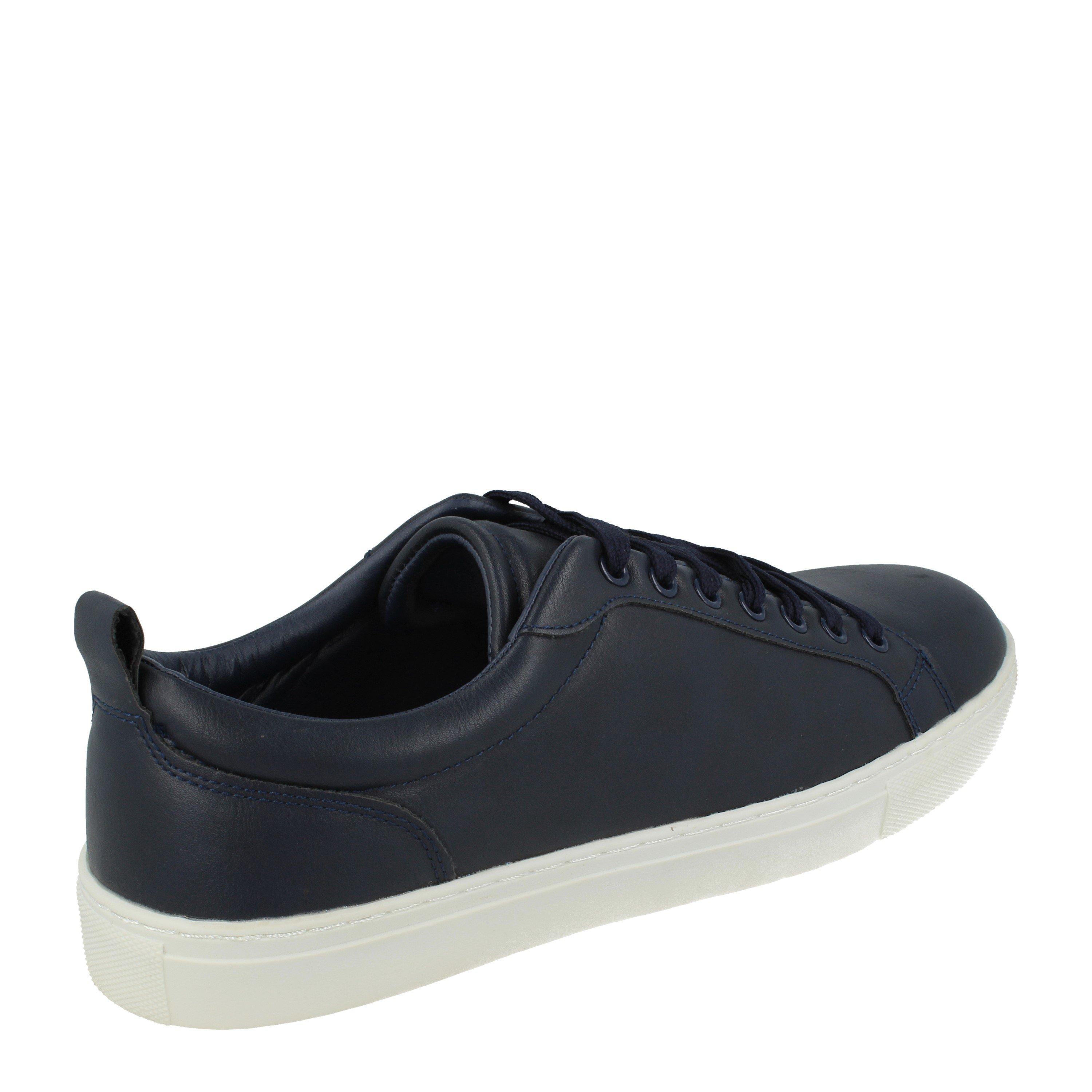 Navy - Thomas Blunt - Mens Low Profile 7 Eyelet Casual Lace Up A2212 - 4