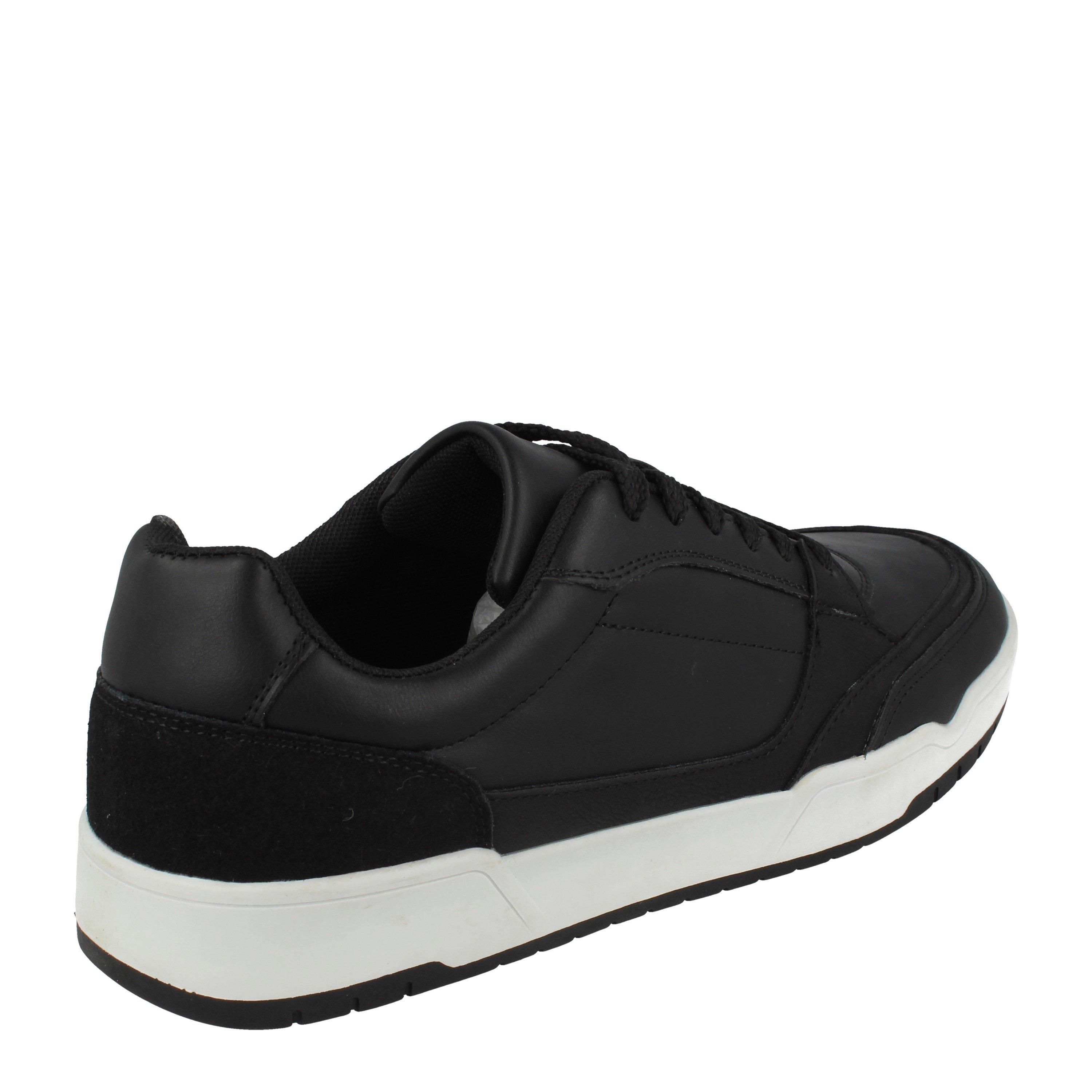 Black - Thomas Blunt - Mens 6 Eyelet Casual Lace Up Trainer A2211 - 4