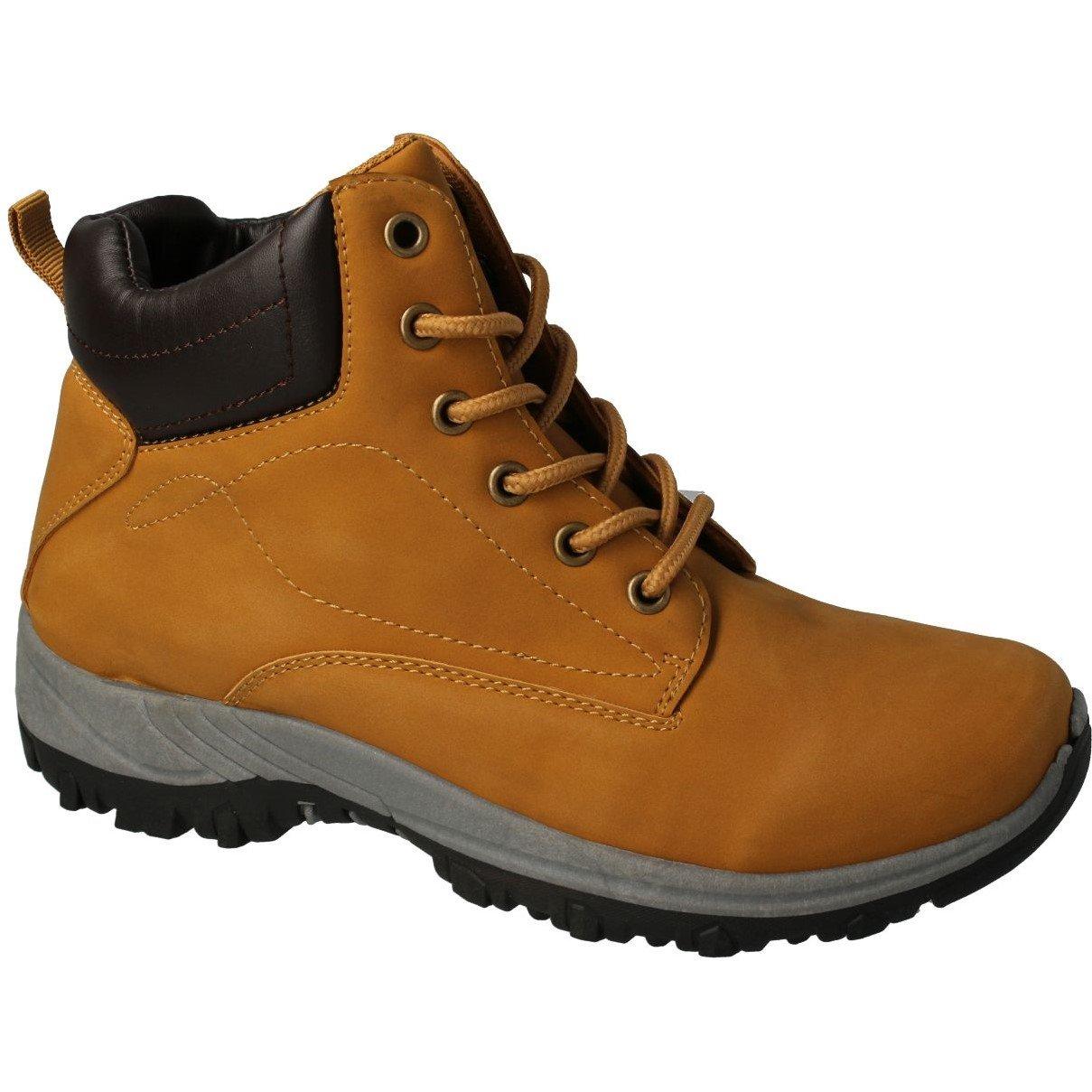 Thomas Blunt Men's Black Lace Up Chunky Outsole - Tan - UK8