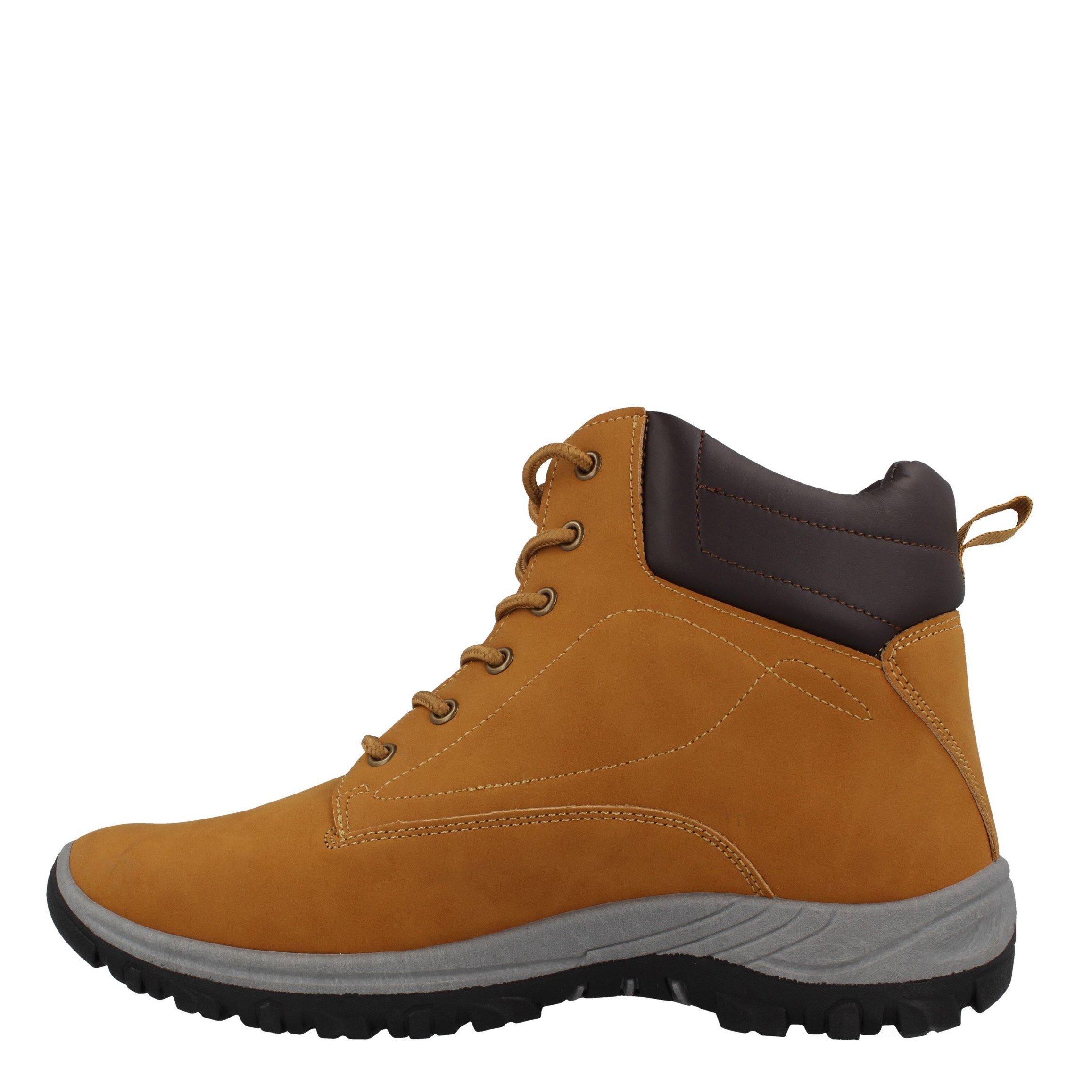 Tan - Thomas Blunt - Mens Black Lace Up Chunky Outsole - 3