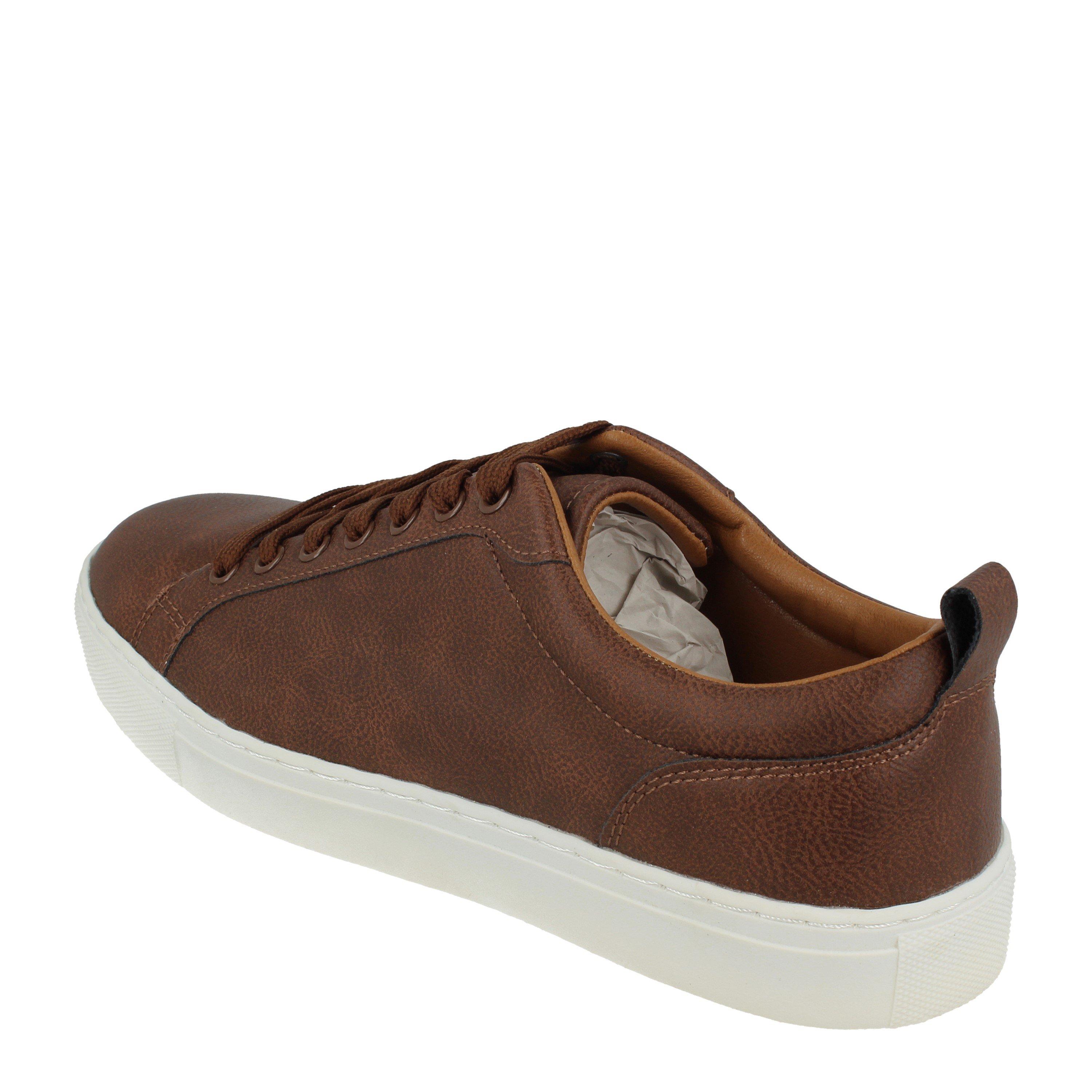 Brown - Thomas Blunt - Mens Low Profile 7 Eyelet Casual Lace Up A2212 - 2