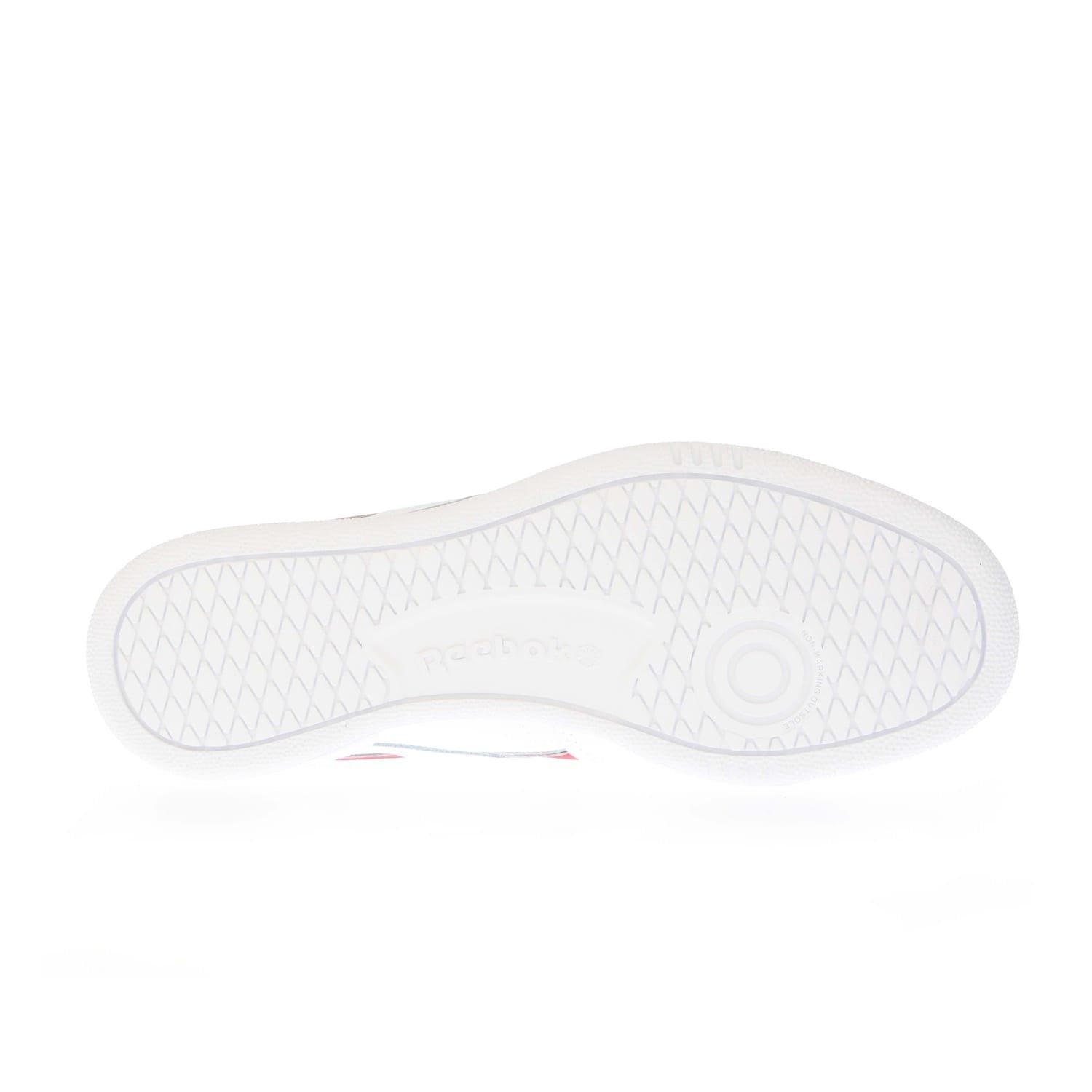 White Red - Reebok - Club C Revenge Trainers - 4