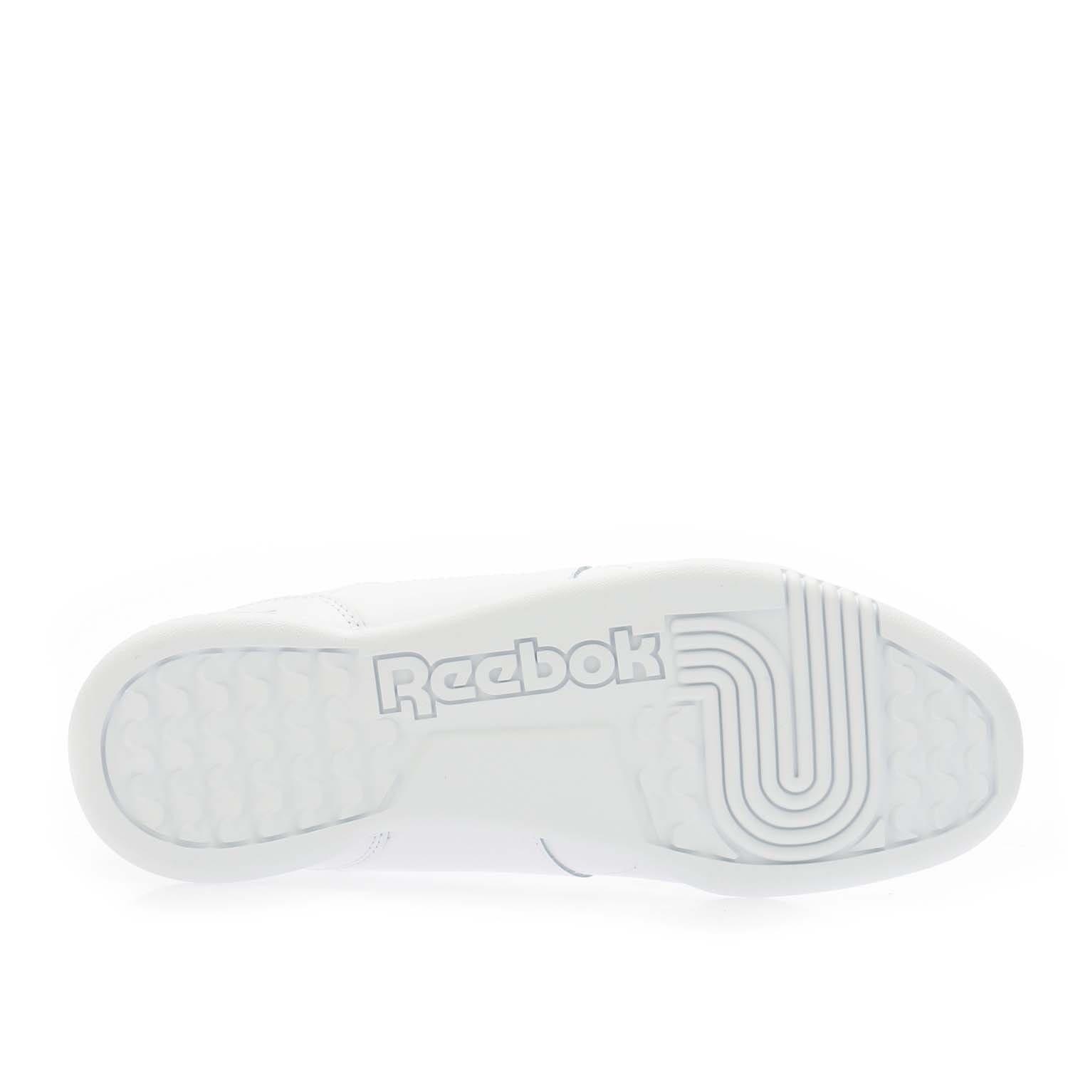 White - Reebok - Workout Plus Trainers - 4