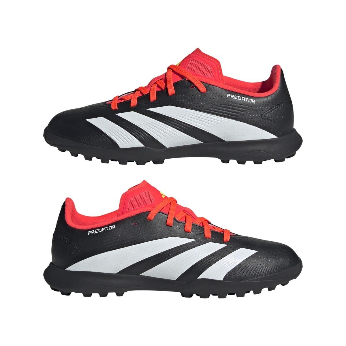 Nero-Bianco - adidas - Predator League Turf Football Boots - 9