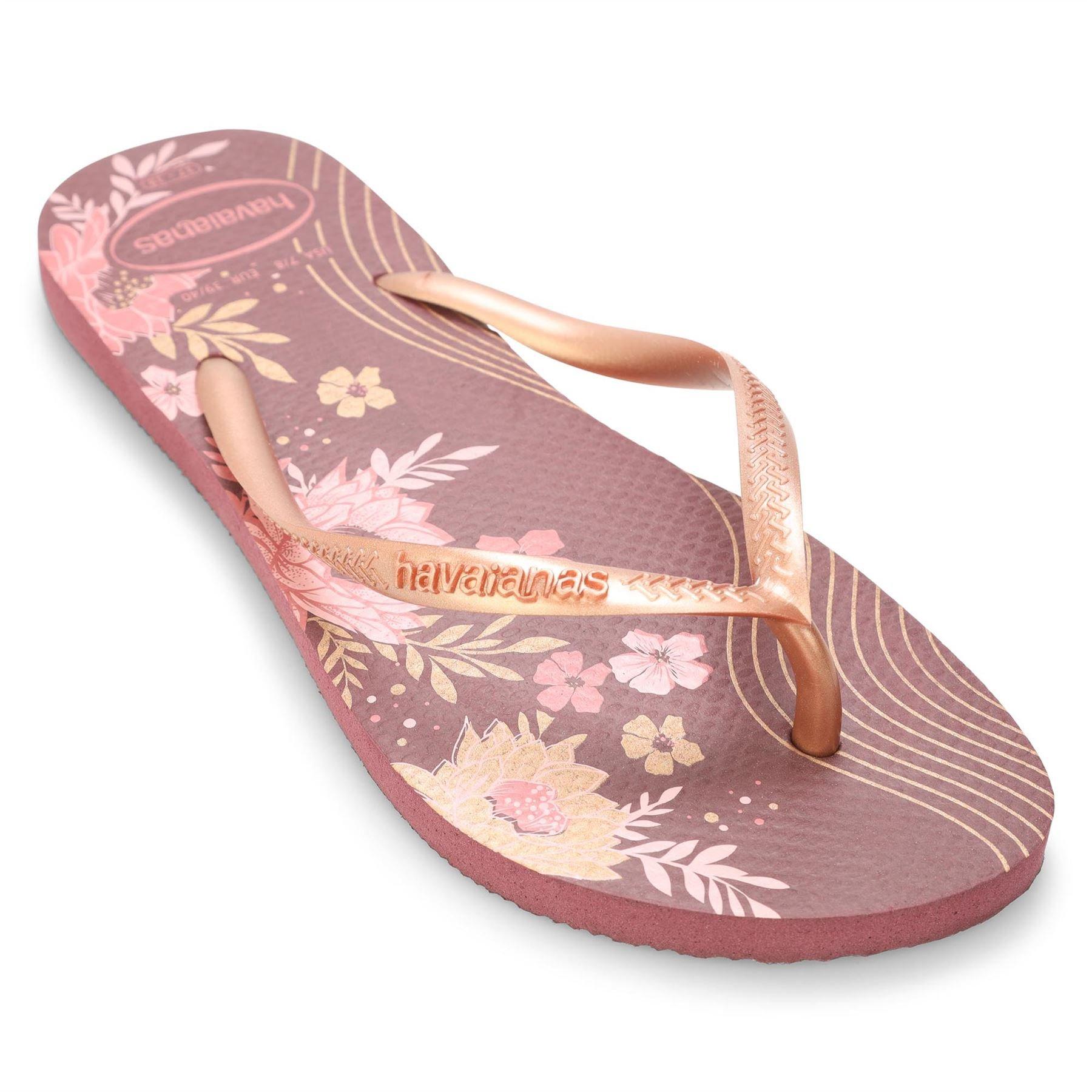 Purple - Havaianas - Slim Organic Flip-Flops - 5