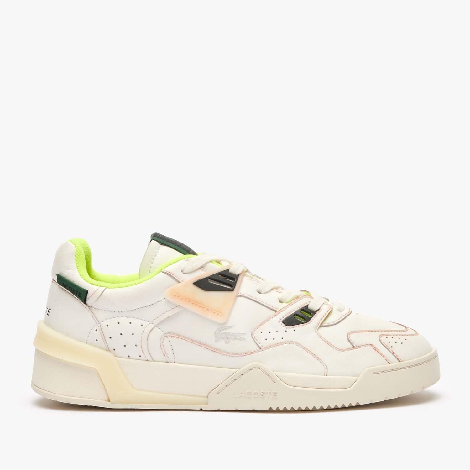 White - Lacoste - LT 125 Leather Trainers - 1