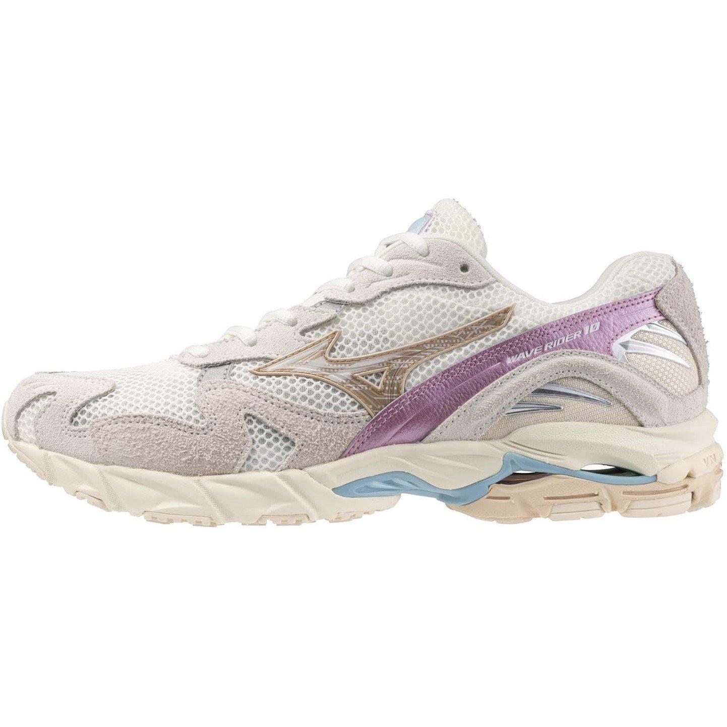 White - Mizuno - Wave Rider 10 Sportstyle Shoes - 2