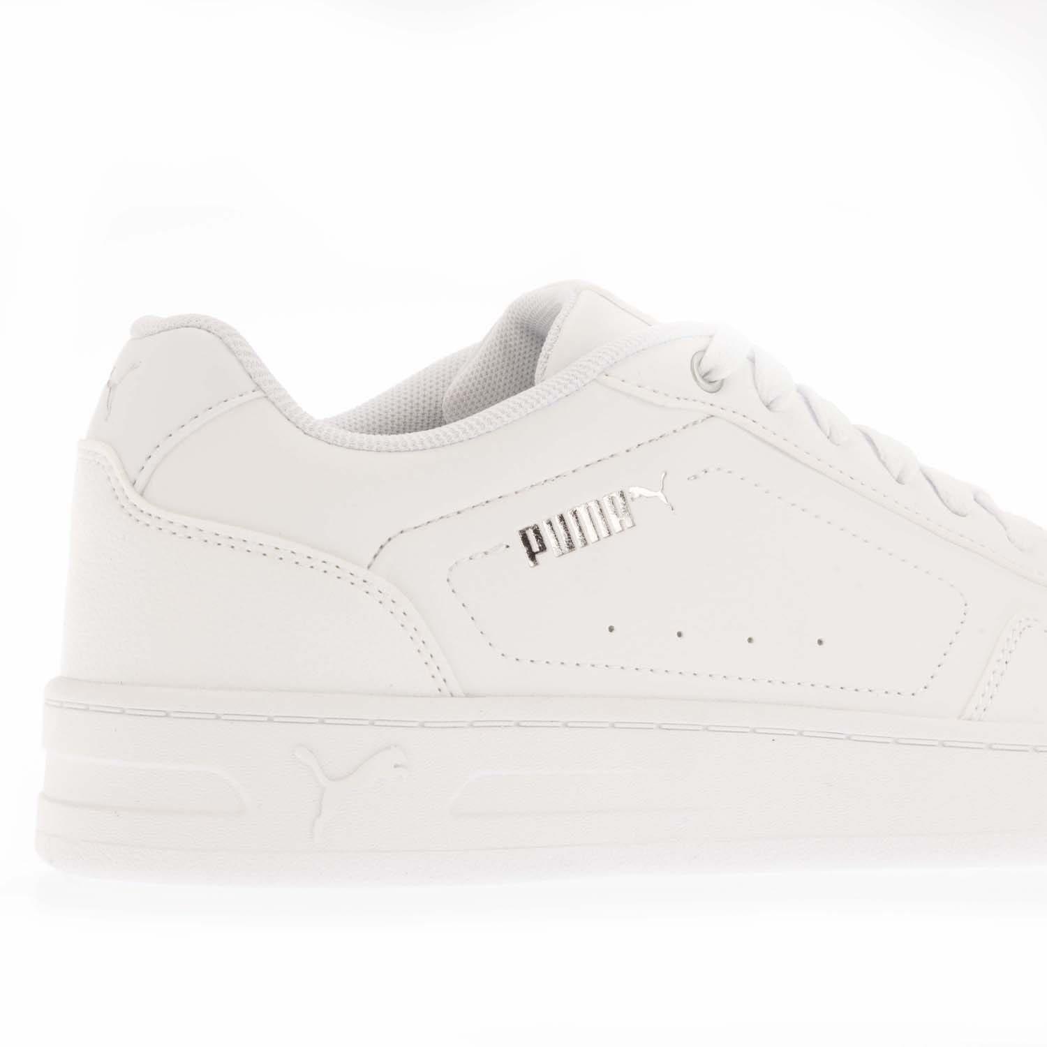 White - Puma - Court Classy Trainers - 5