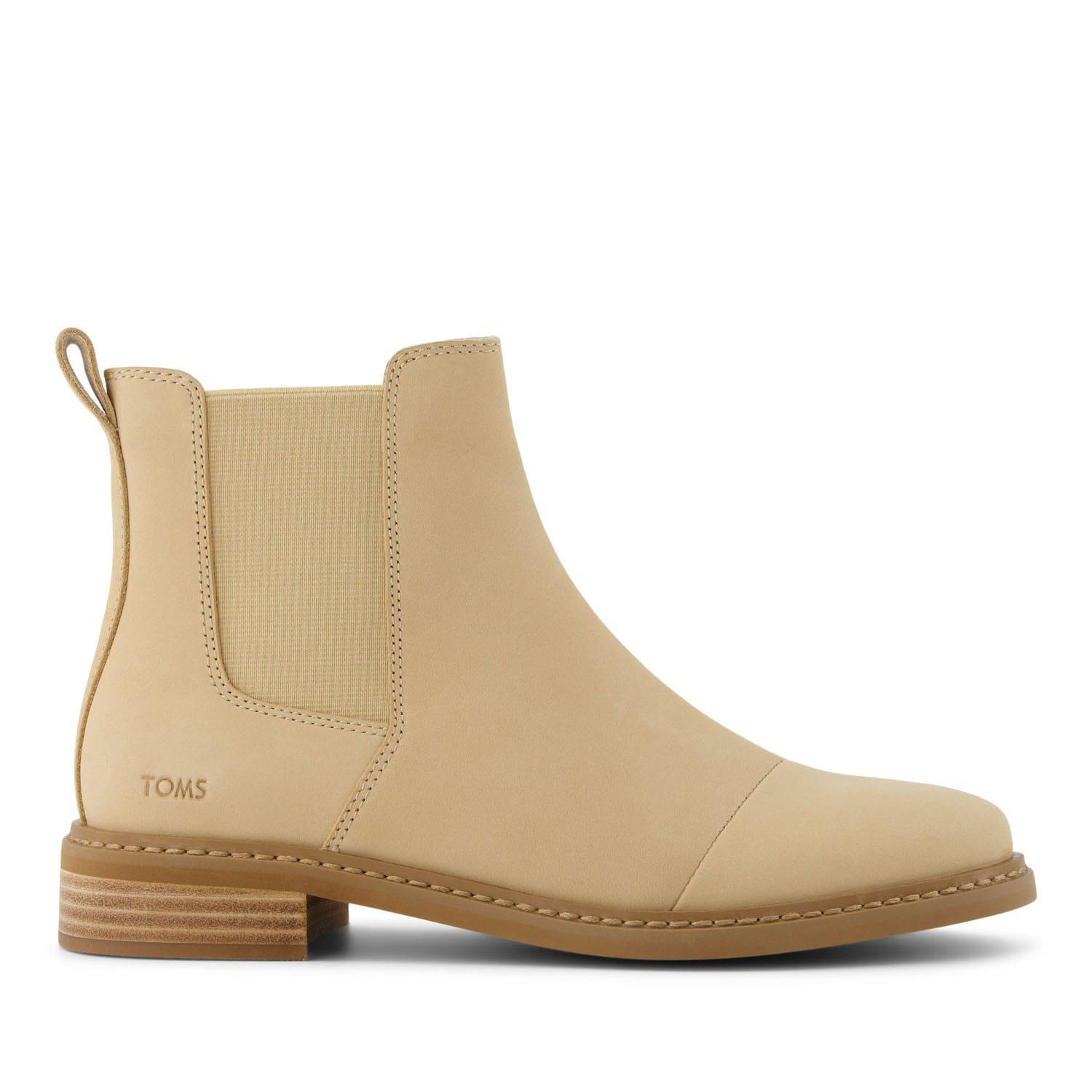 Natural - Toms - Charlie Nubuck Boots - 1