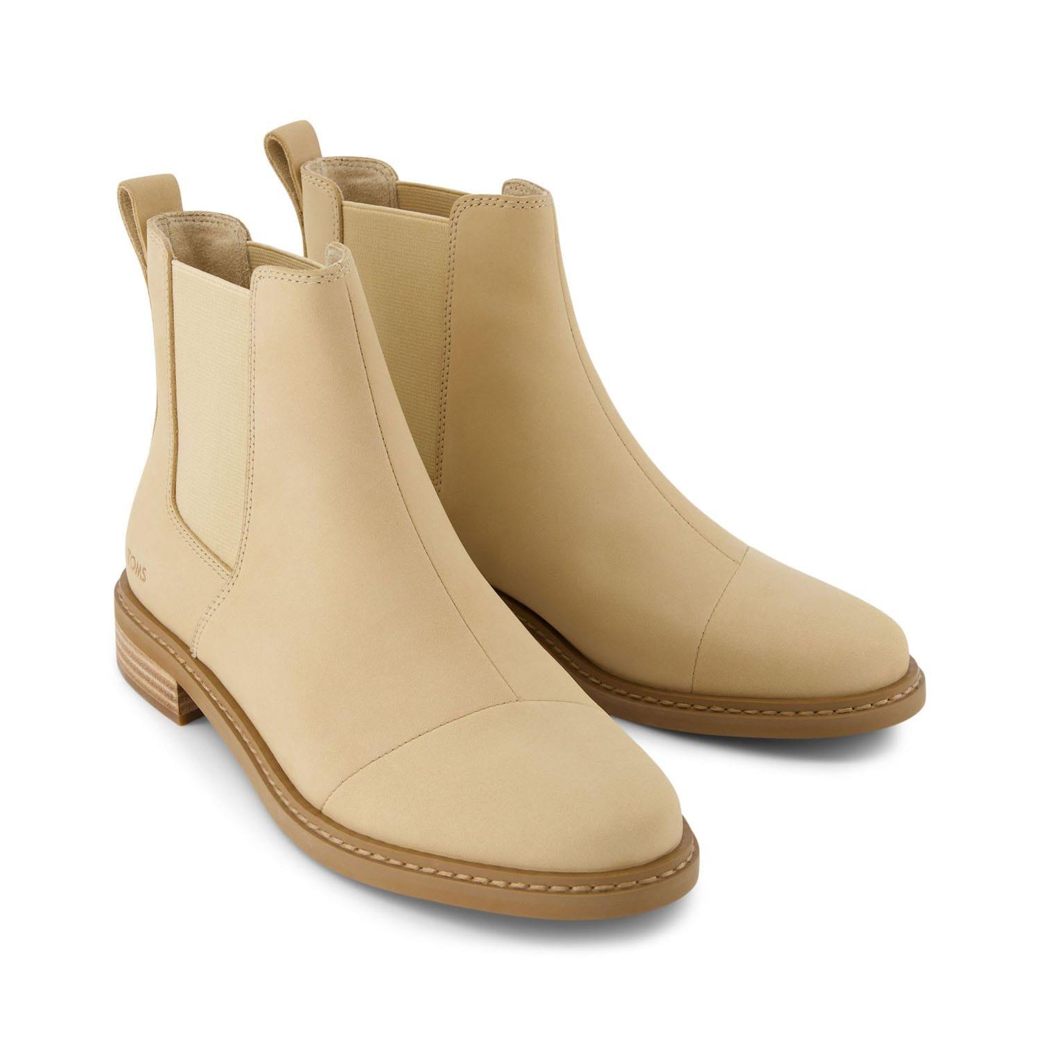 Natural - Toms - Charlie Nubuck Boots - 2