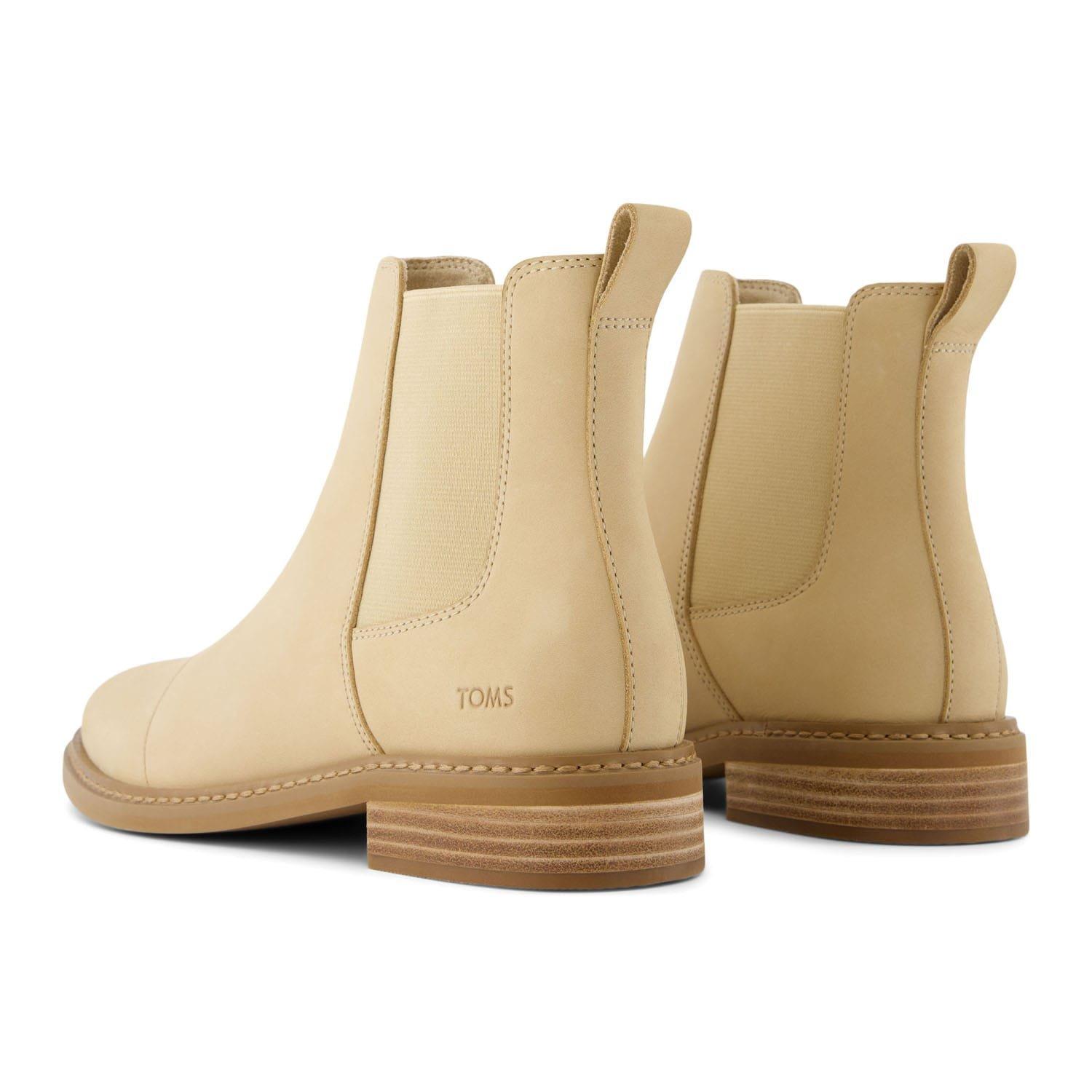 Natural - Toms - Charlie Nubuck Boots - 3