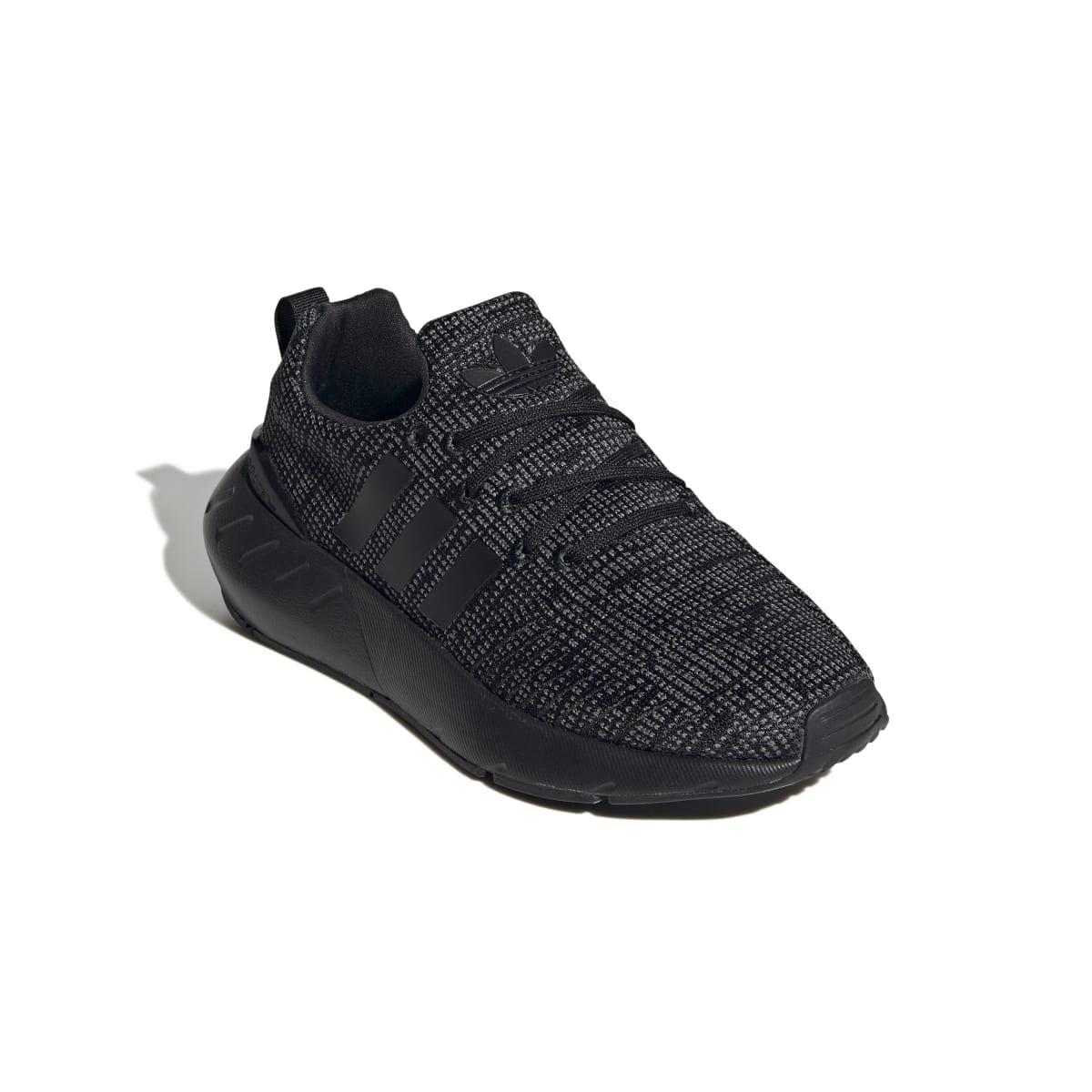 Black Grey - adidas Originals - Swift Run 22 Trainers - 6