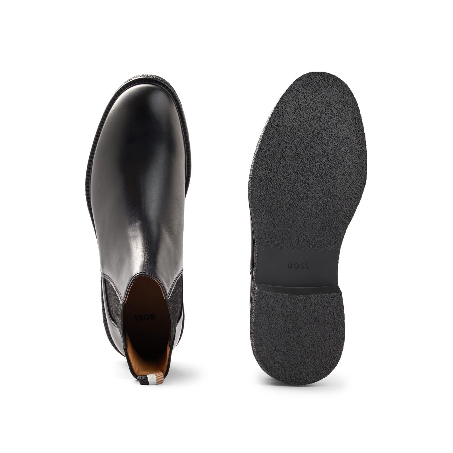 Black - Boss - Tunley Chelsea Boots - 4