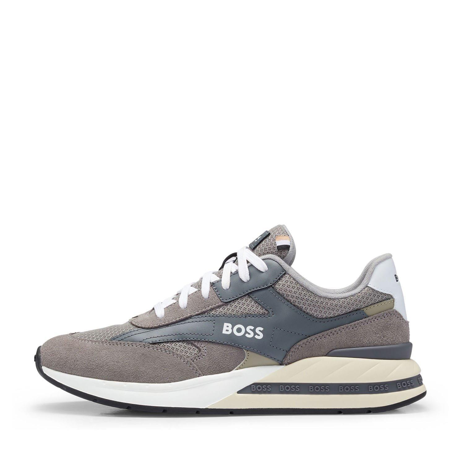 Grey - Boss - Kurt Runn Trainers - 2