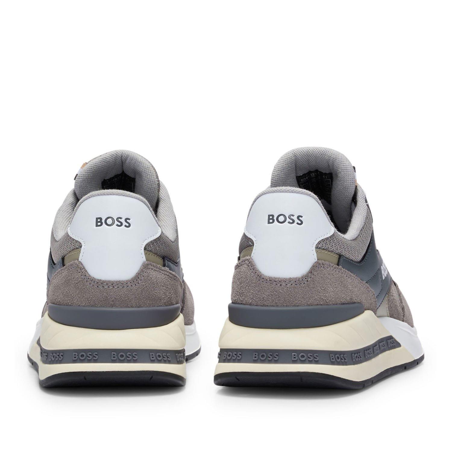 Grey - Boss - Kurt Runn Trainers - 5