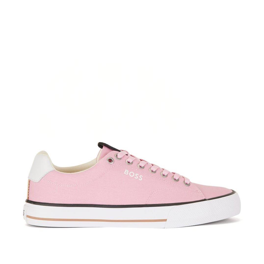 Red - Boss - Boss Aiden Tenn Cv 10242000 01 Low-Top Trainers Mens - 1