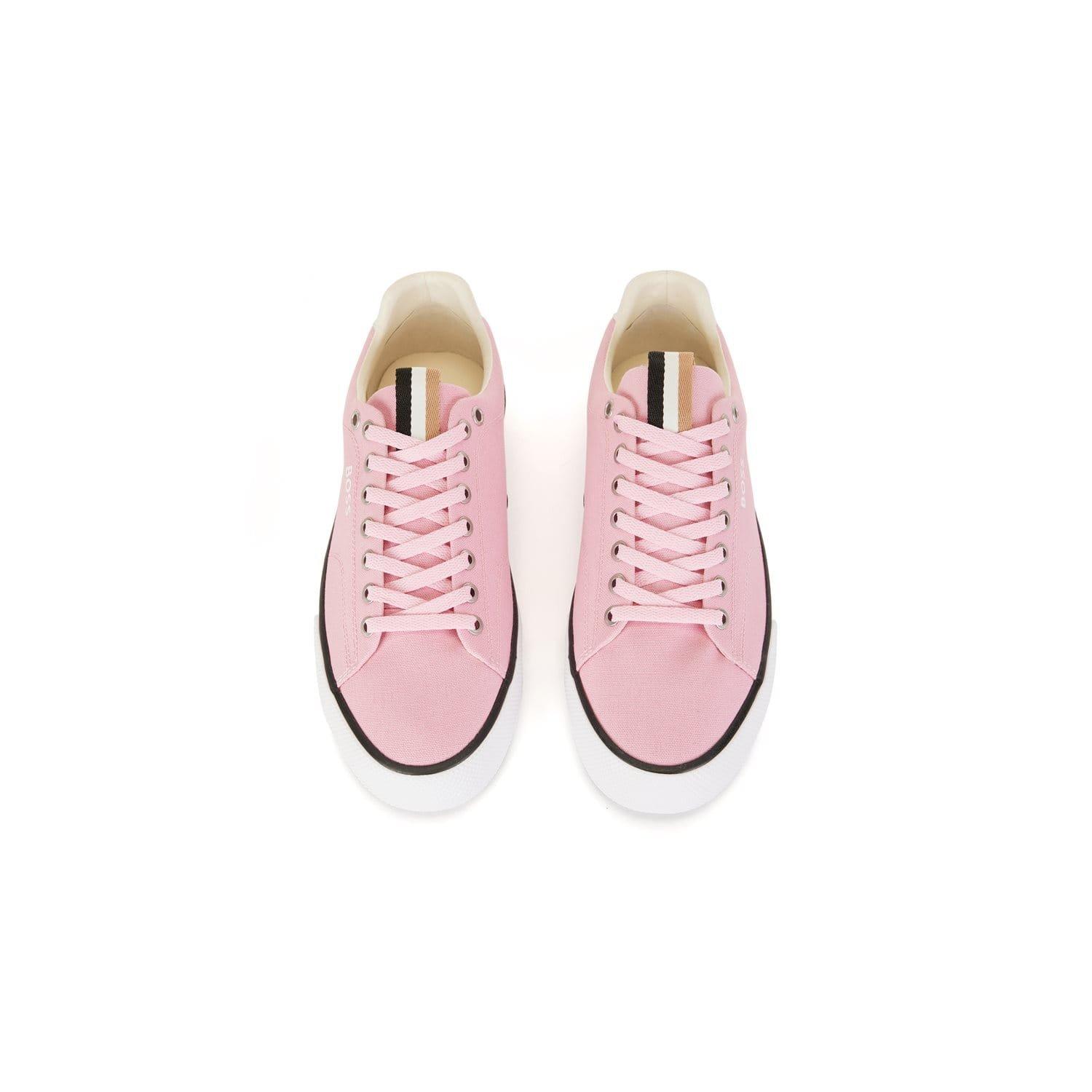 Red - Boss - Aiden Tennis Trainers - 4