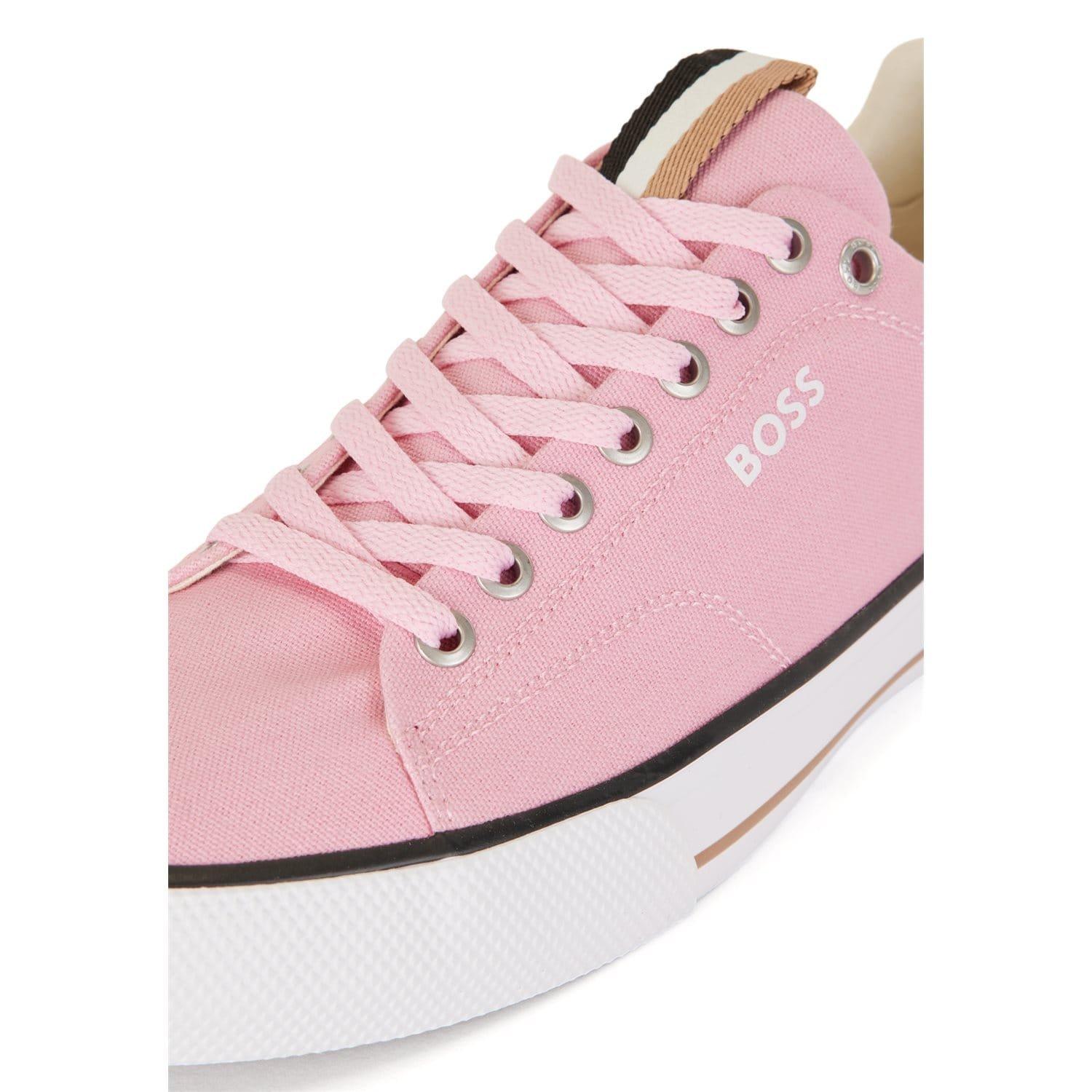 Red - Boss - Aiden Tennis Trainers - 5