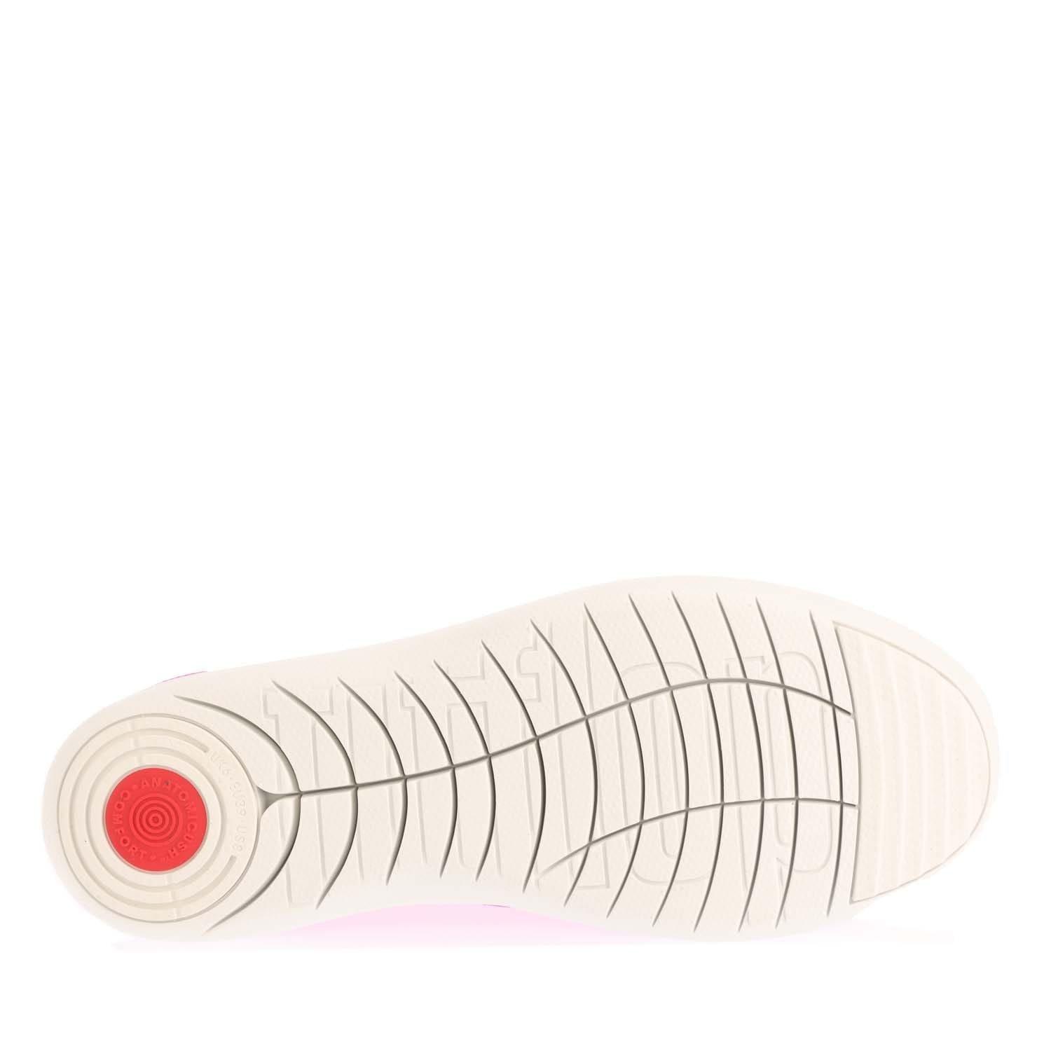 Violet - Fitflop - Uberknit Slip On Ballet Pumps - 4