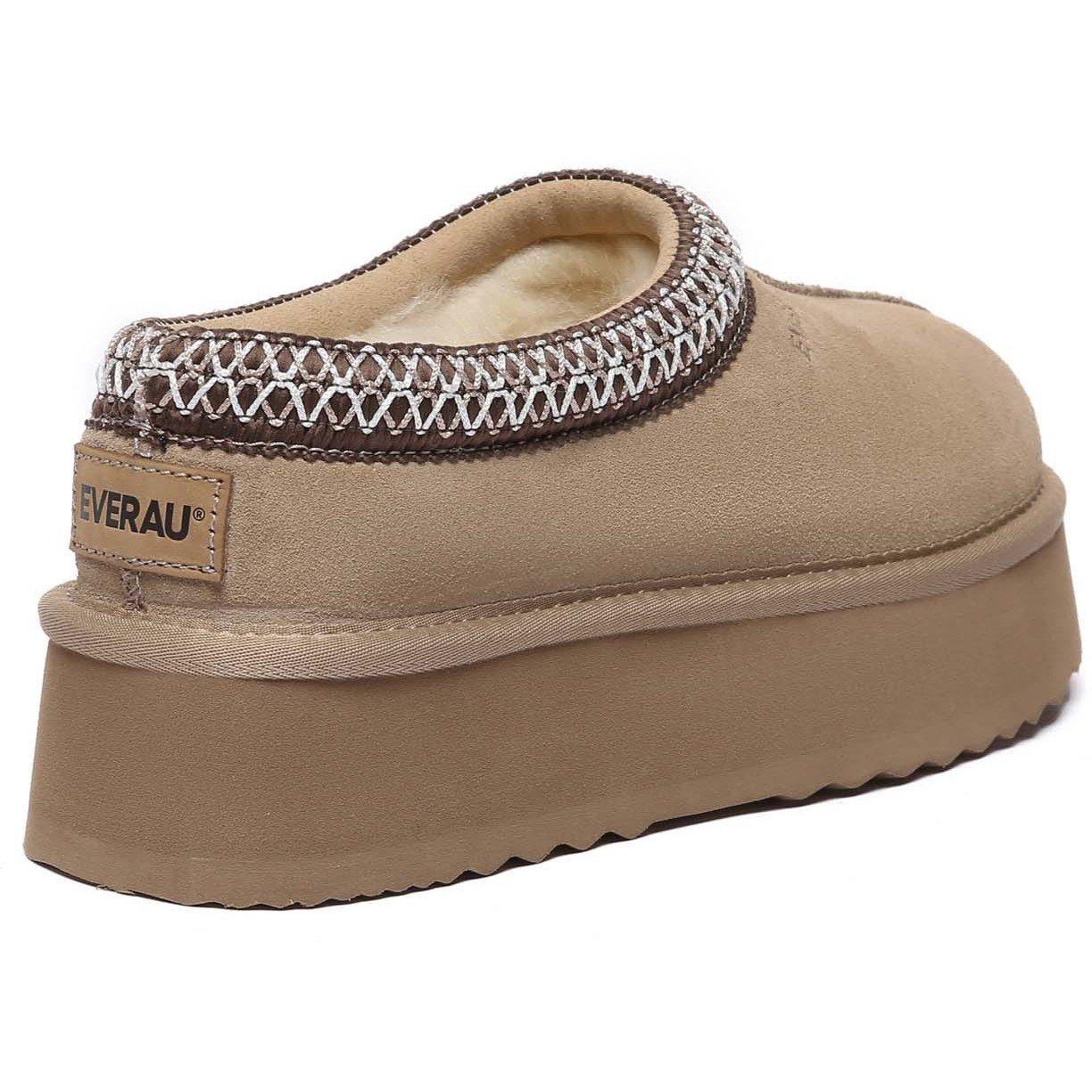 Sand - EverAu - Wonga Leather Slippers - 3